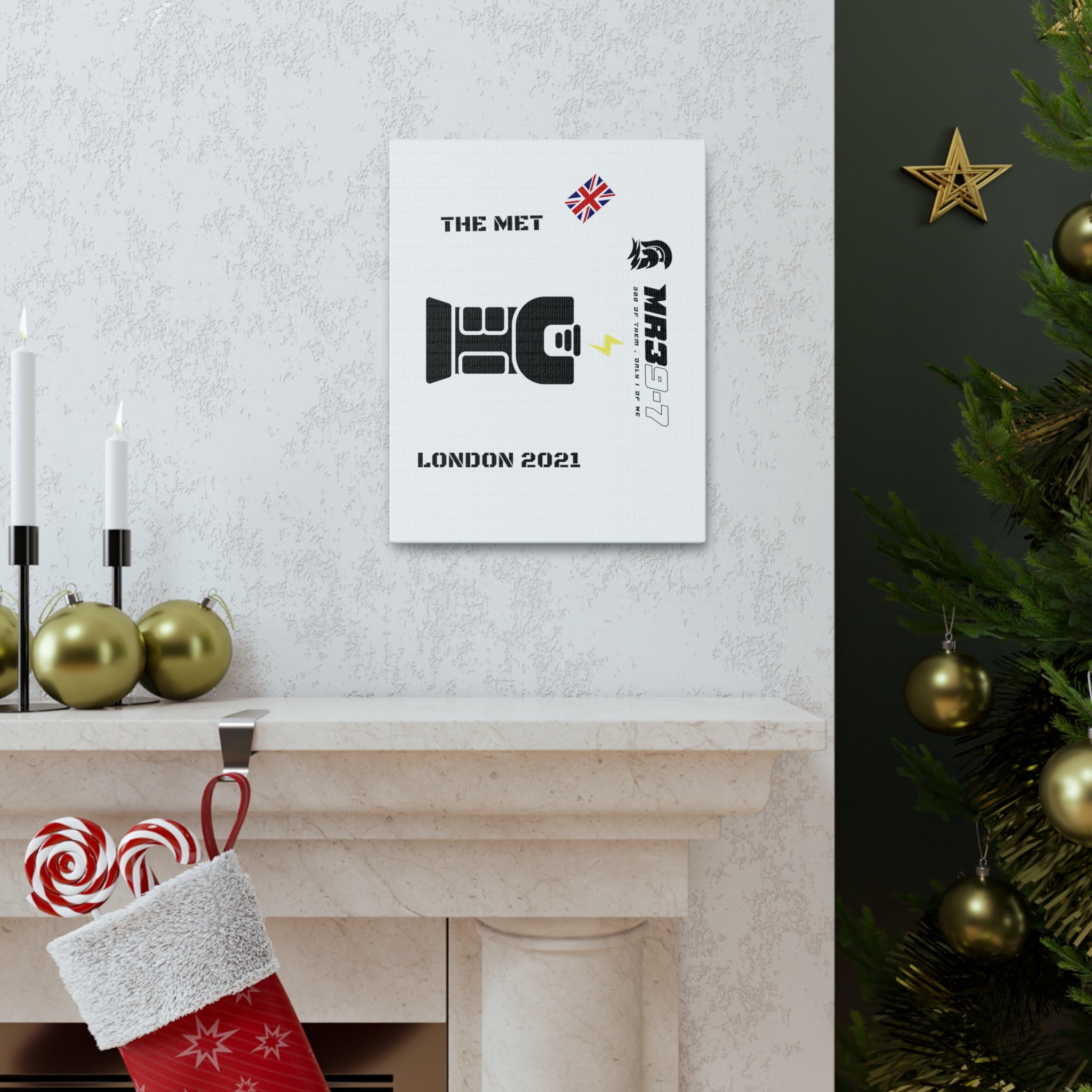 Copy of Canvas Gallery Wraps MR 39 Tasered by The MET 2021