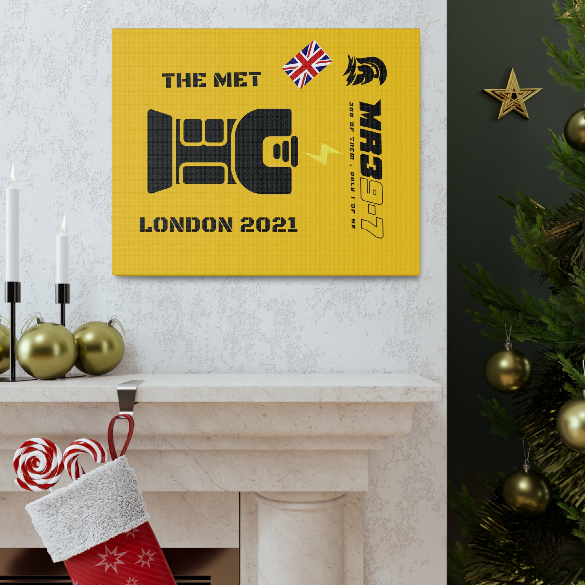 Canvas Gallery Wraps MR 39 Tasered by The MET 2021