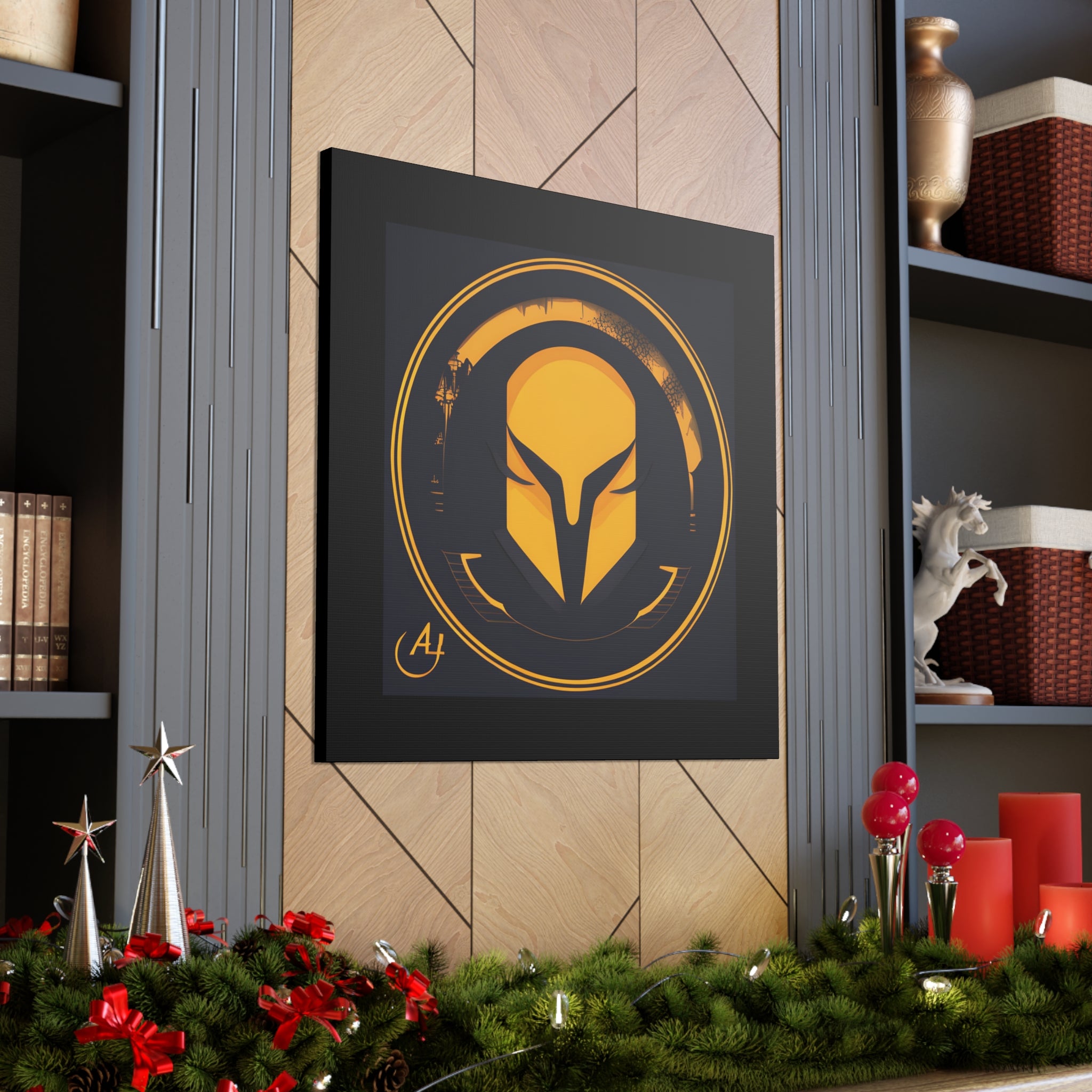 AI Vigilante themed Canvas Gallery Wraps