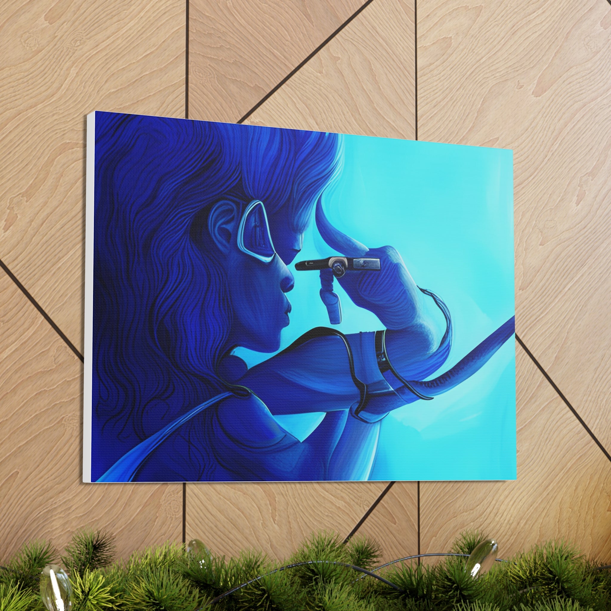 Canvas Gallery Wraps AI•Scuba Dive 1P Q&C generated