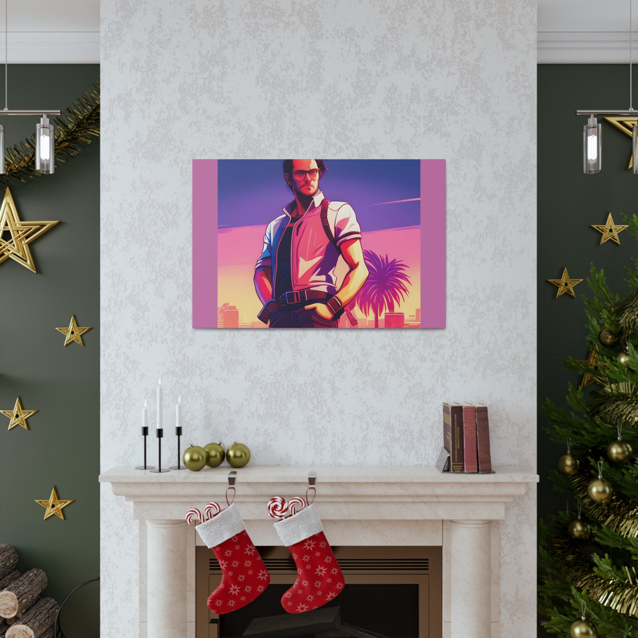 Canvas Gallery Wraps. AI•Vice.Vigilante.Mr39