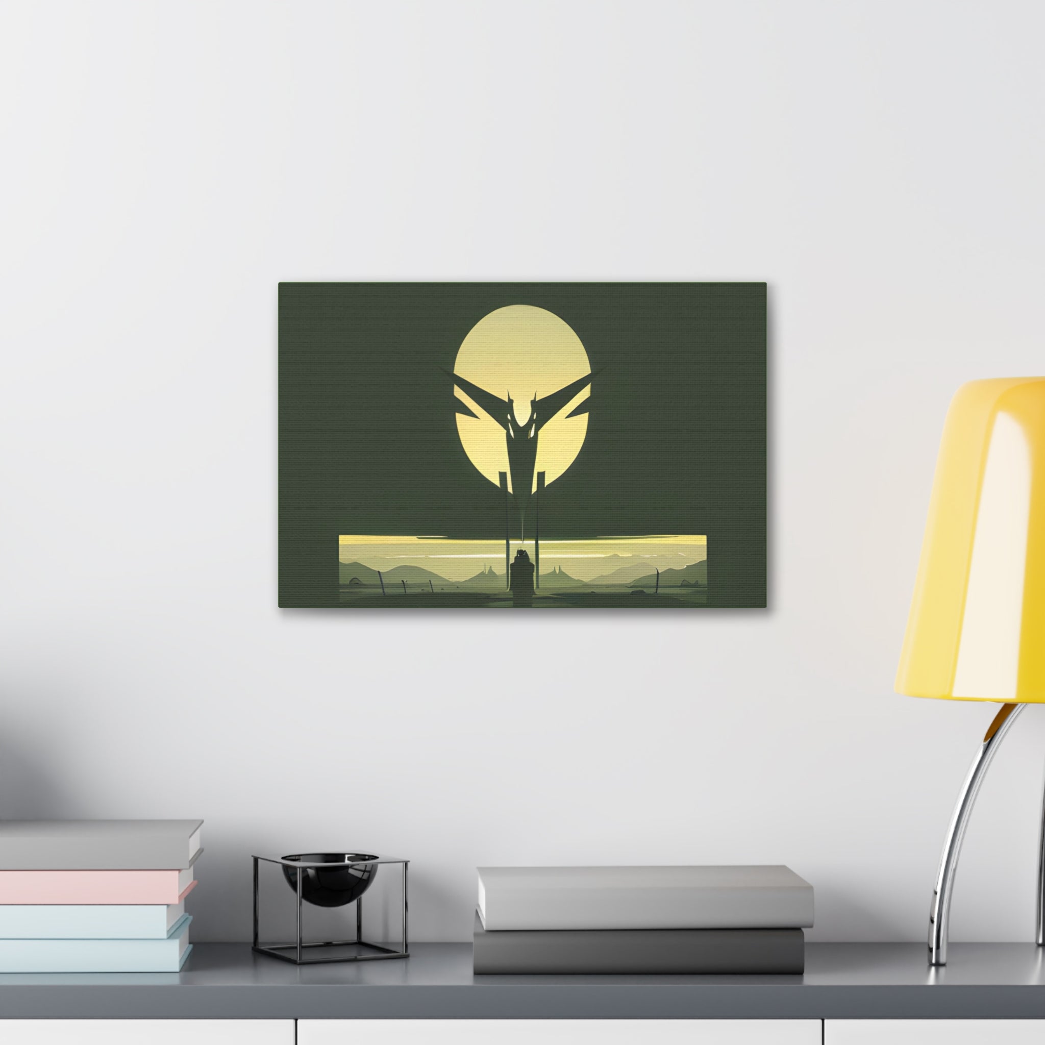 AI Vigilante themed Canvas Gallery Wraps