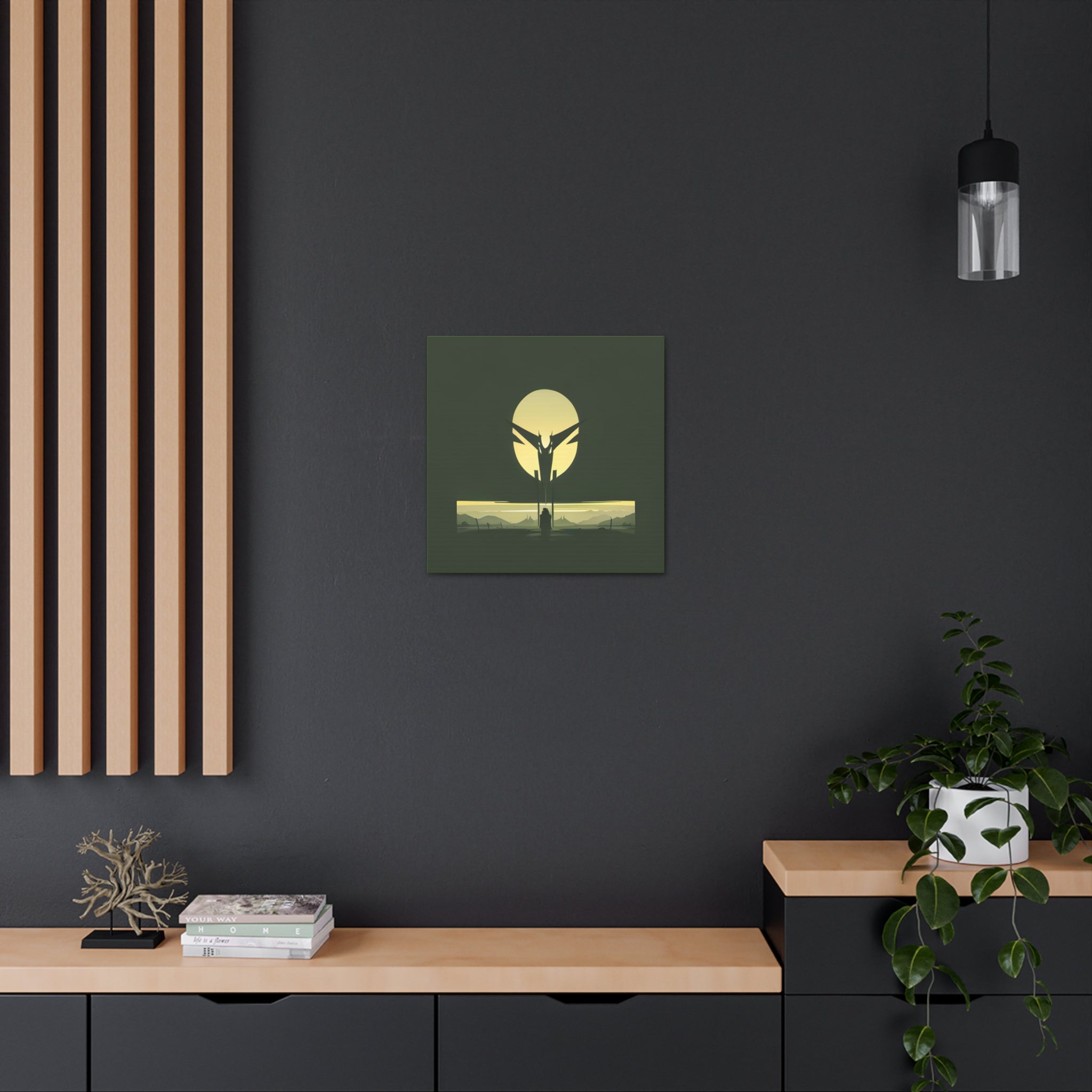 AI Vigilante themed Canvas Gallery Wraps