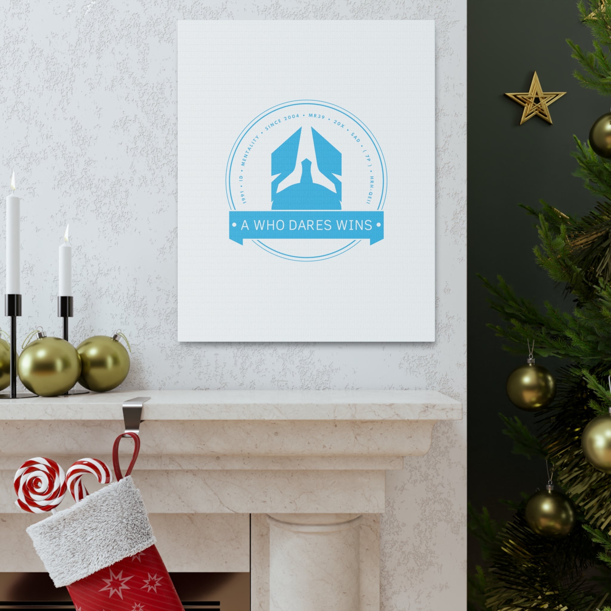 AWDW Vigilante themed Canvas Gallery Wraps