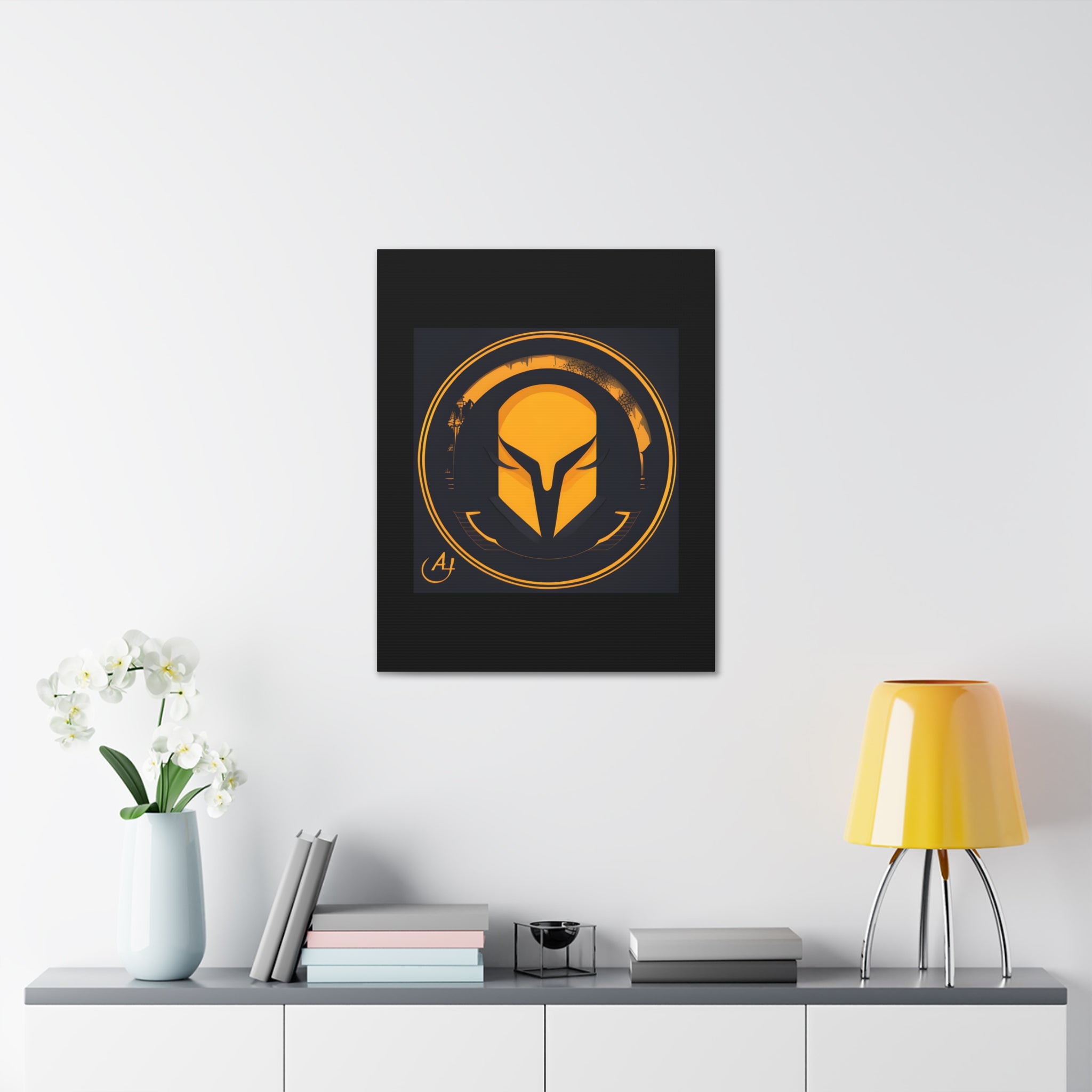 AI Vigilante themed Canvas Gallery Wraps