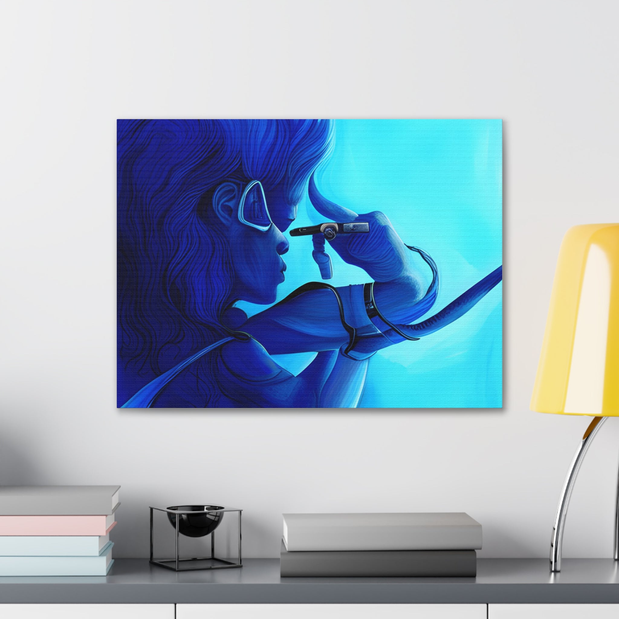 Canvas Gallery Wraps AI•Scuba Dive 1P Q&C generated