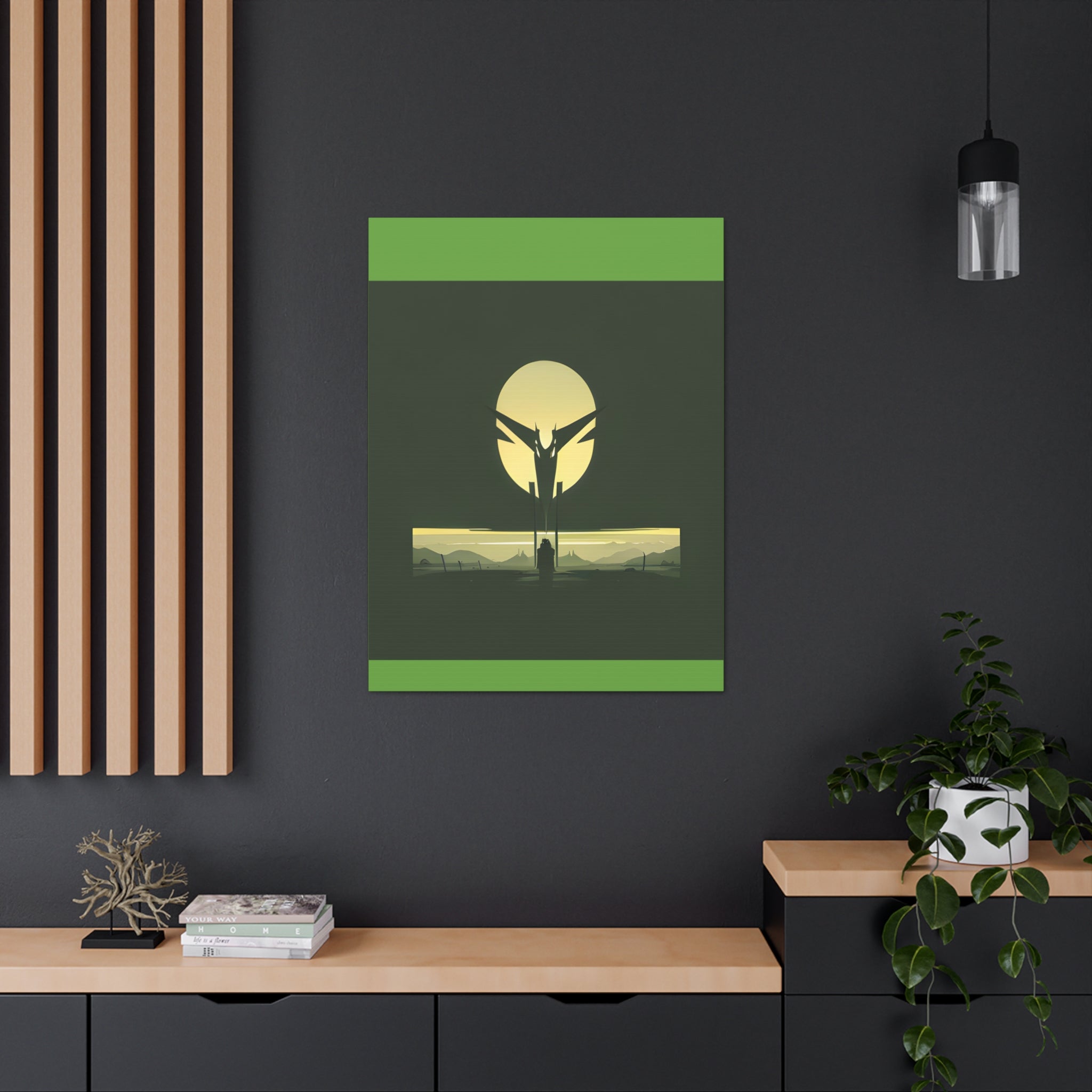AI Vigilante themed Canvas Gallery Wraps