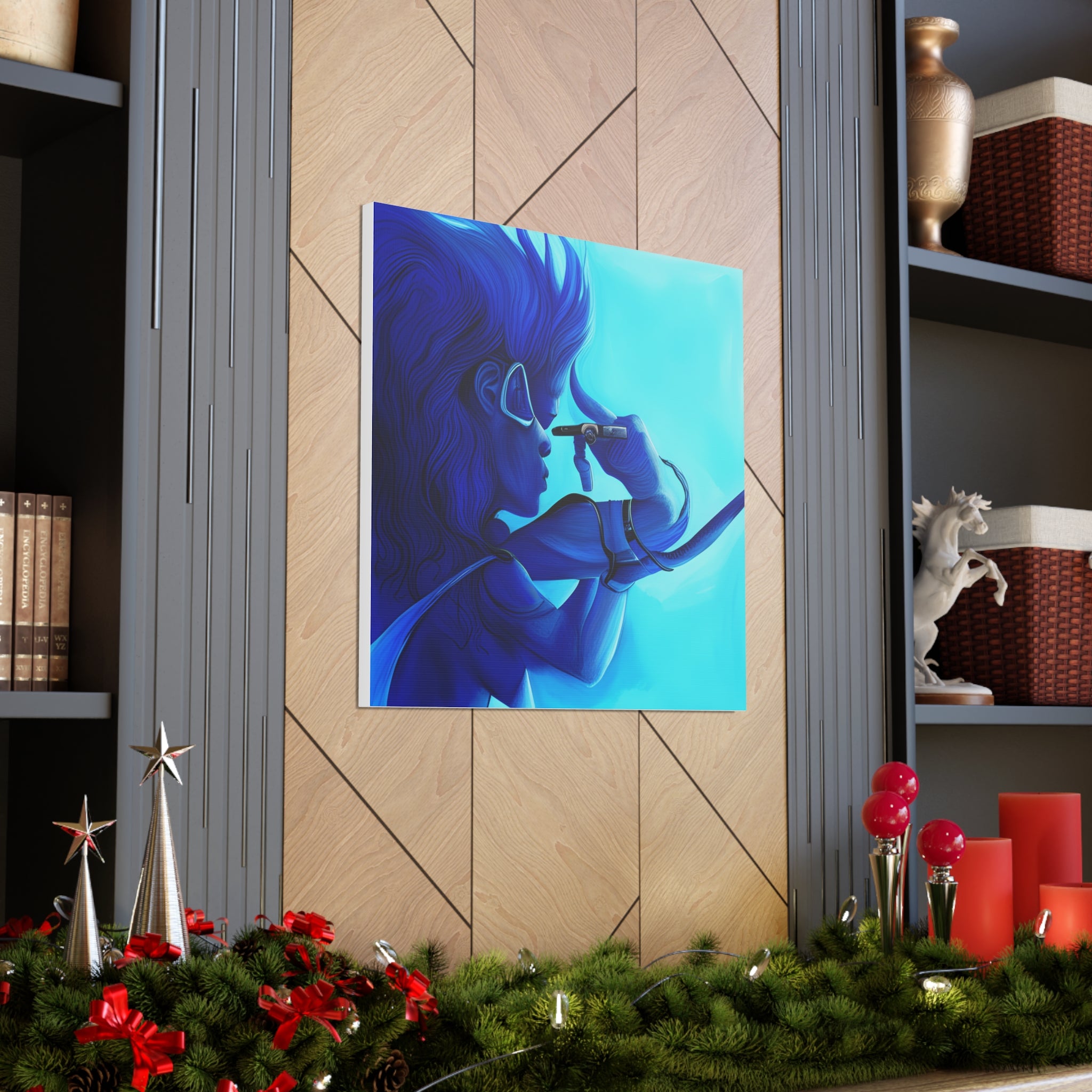 Canvas Gallery Wraps AI•Scuba Dive 1P QEII & Country generated