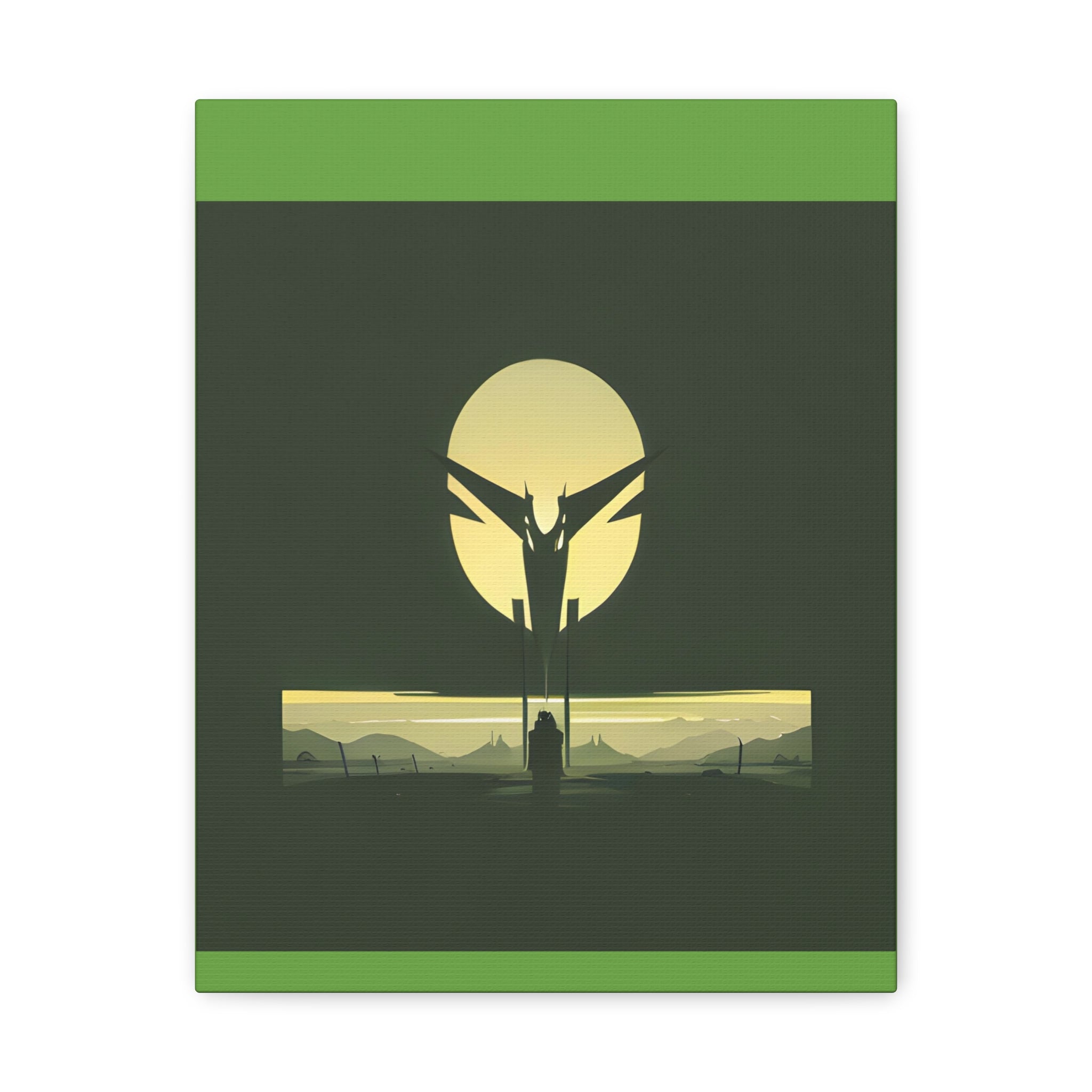 AI Vigilante themed Canvas Gallery Wraps