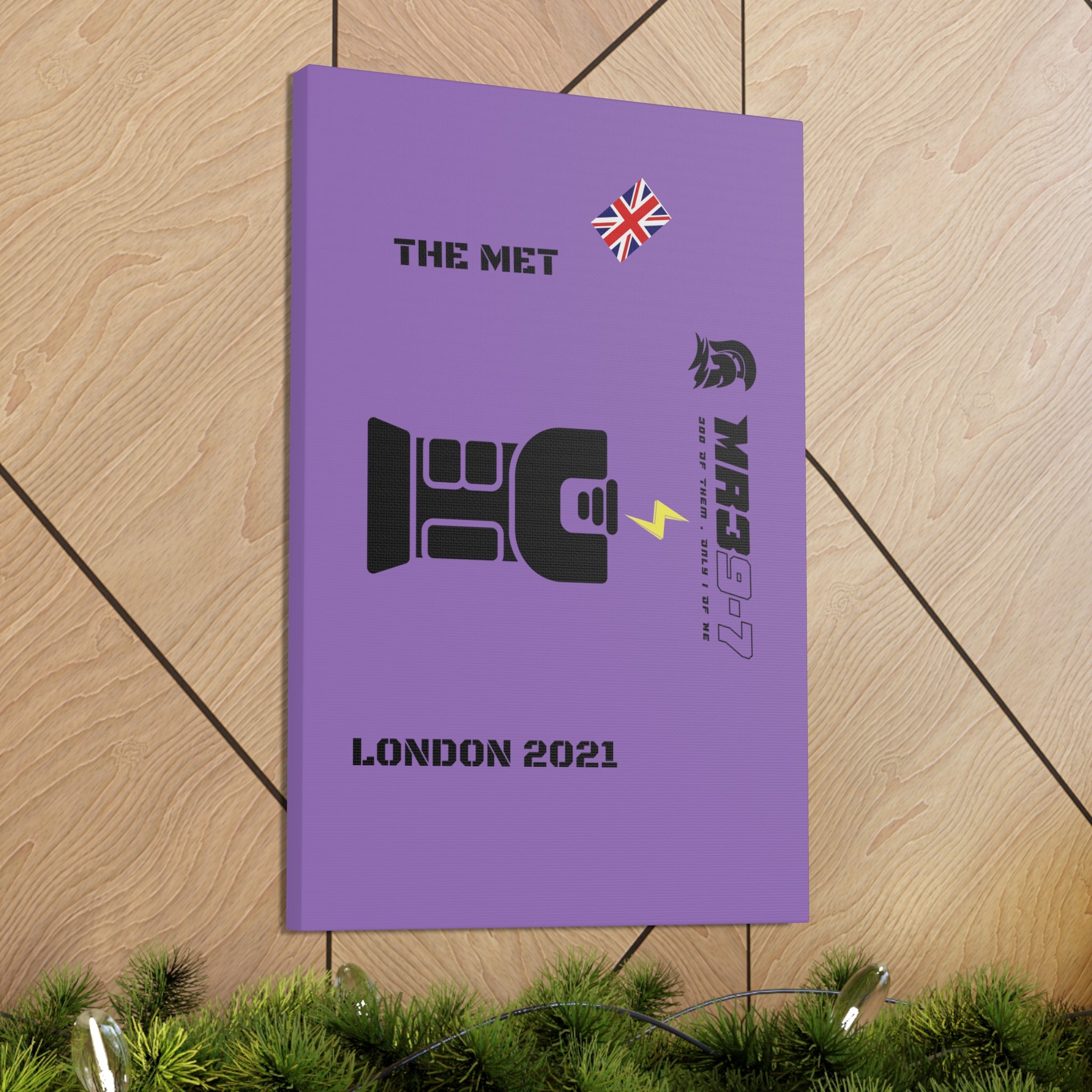 Copy of Canvas Gallery Wraps MR 39 Tasered by The MET 2021