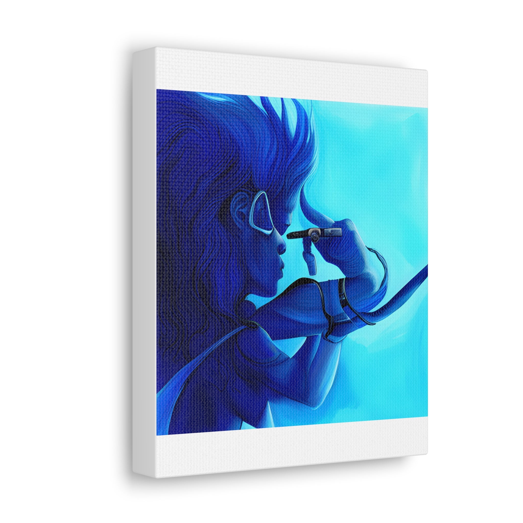 Canvas Gallery Wraps AI•Scuba Dive 1P QEII & Country generated