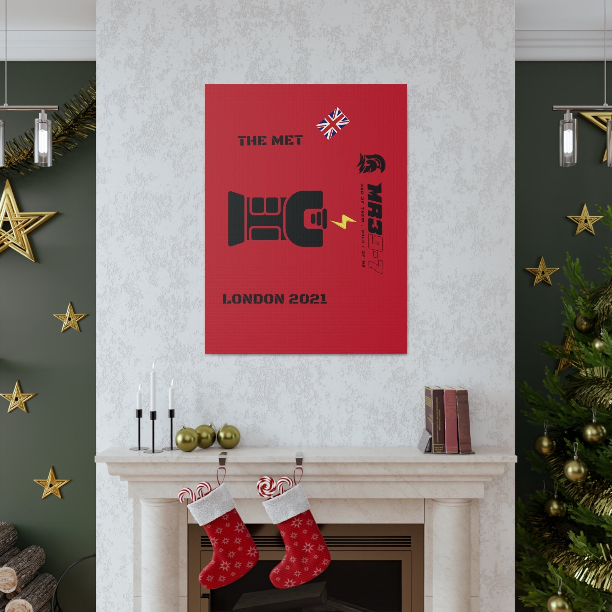 Canvas Gallery Wraps MR 39 Tasered by The MET 2021