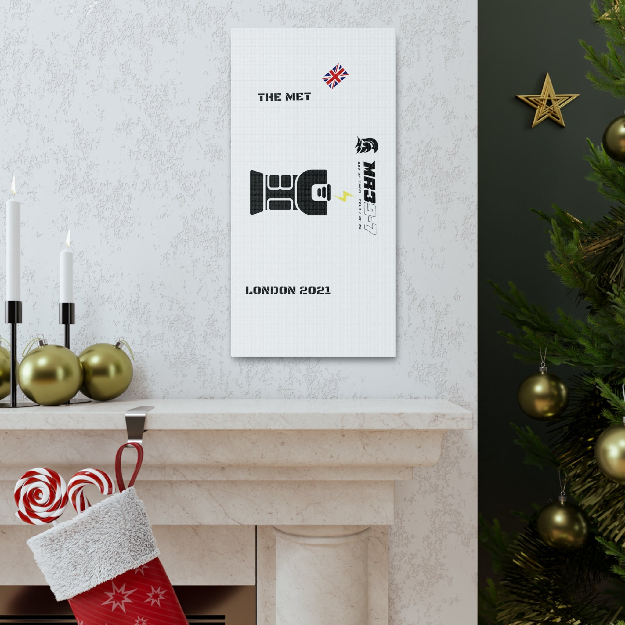 Copy of Canvas Gallery Wraps MR 39 Tasered by The MET 2021