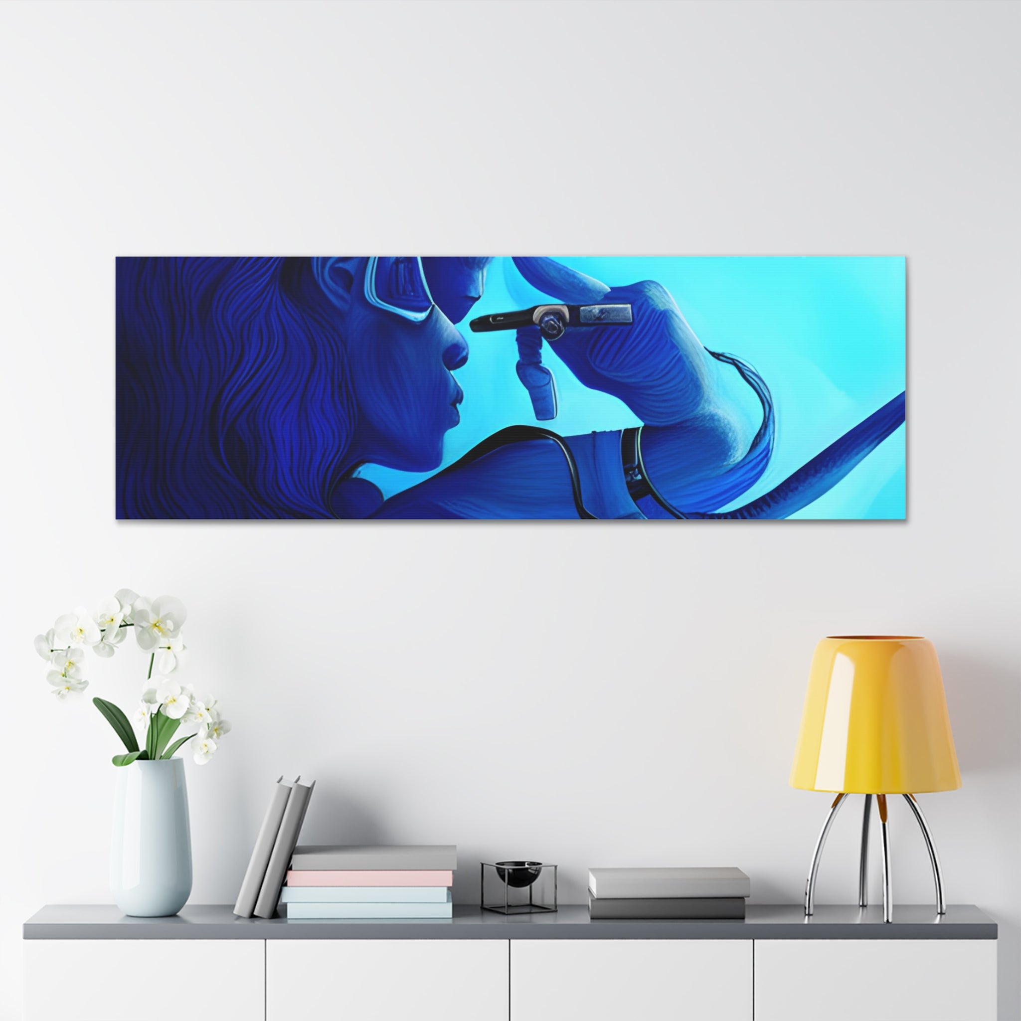 Canvas Gallery Wraps AI•Scuba Dive 1P Q&C generated