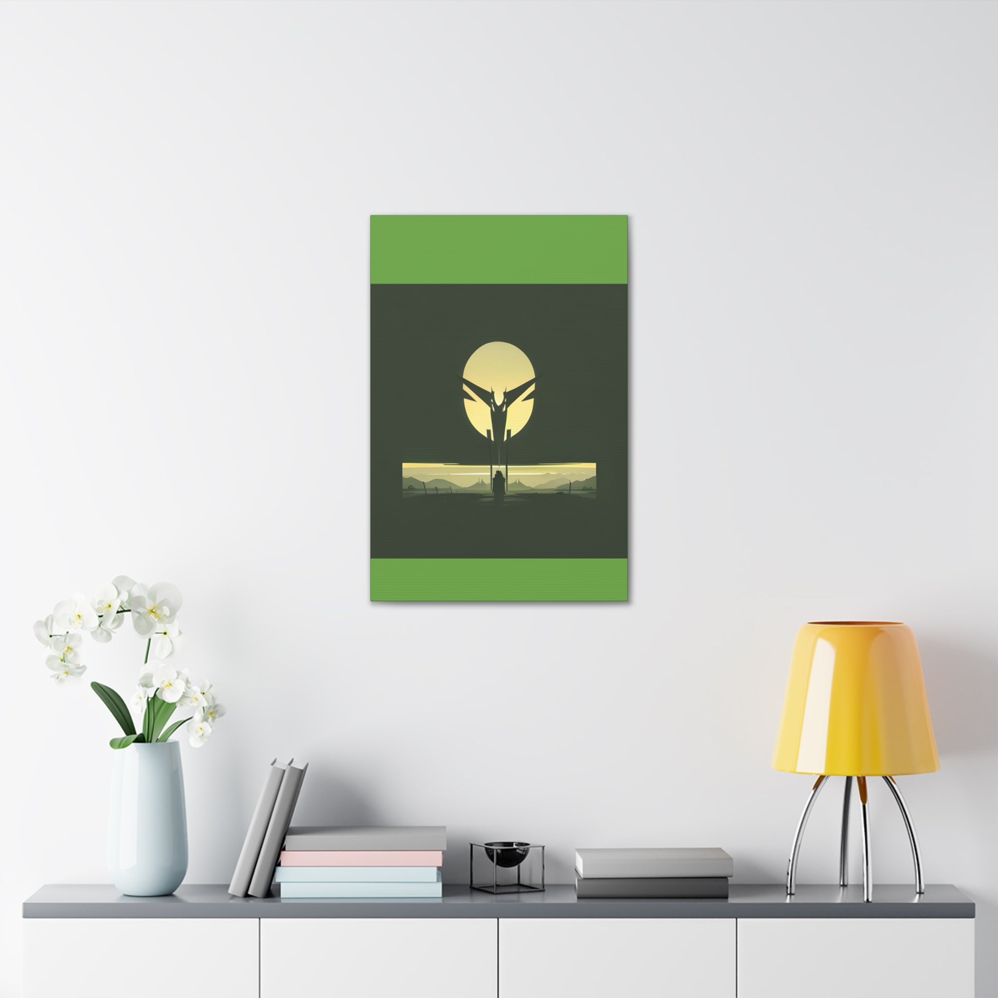 AI Vigilante themed Canvas Gallery Wraps