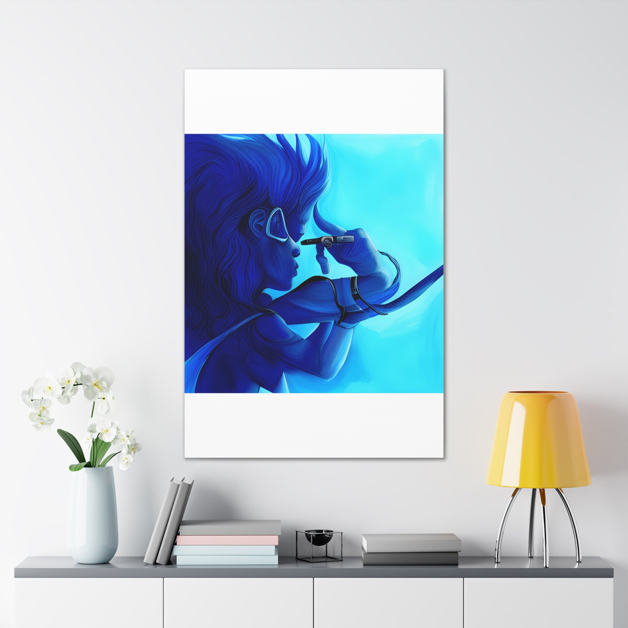 Canvas Gallery Wraps AI•Scuba Dive 1P Q&C generated