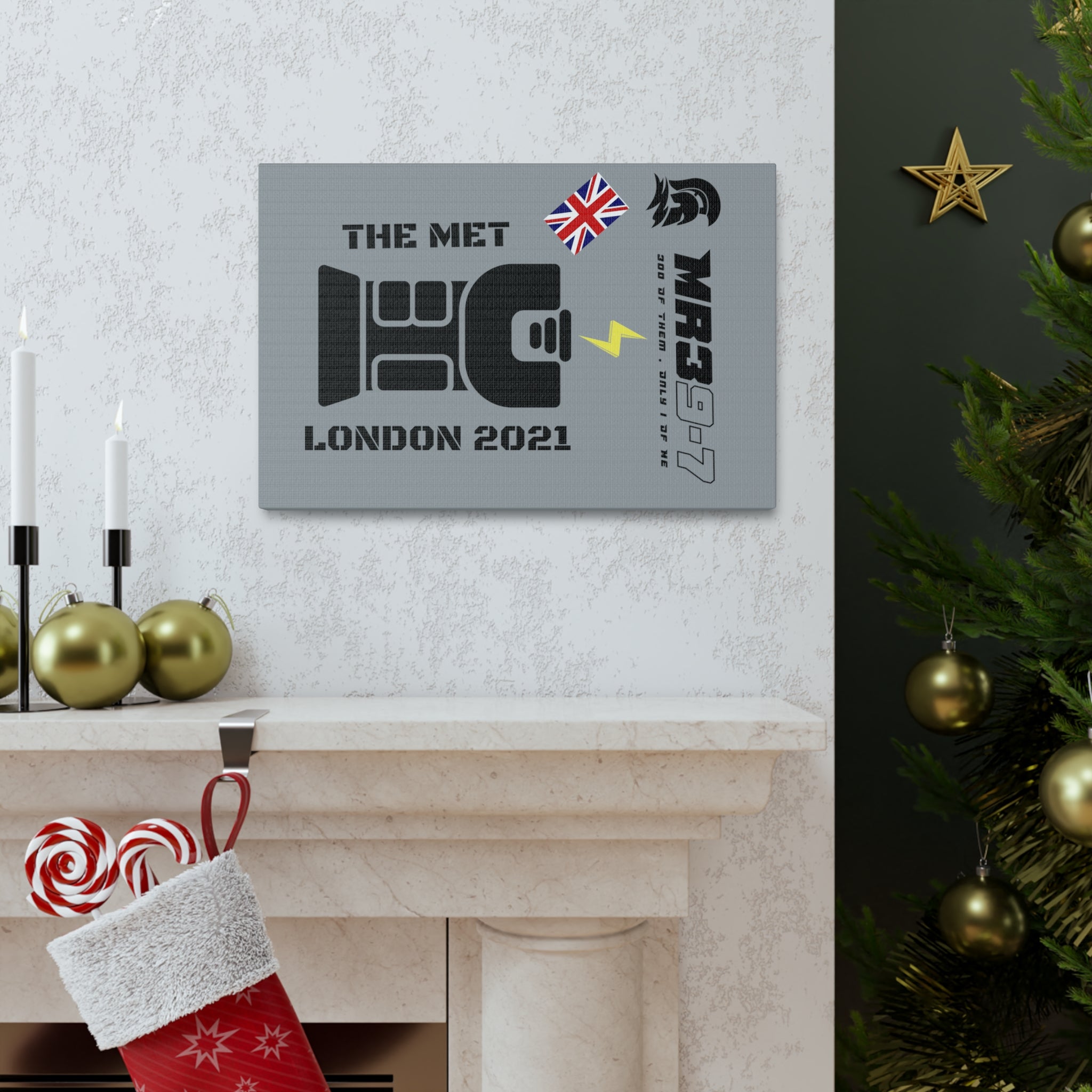 Copy of Canvas Gallery Wraps MR 39 Tasered by The MET 2021