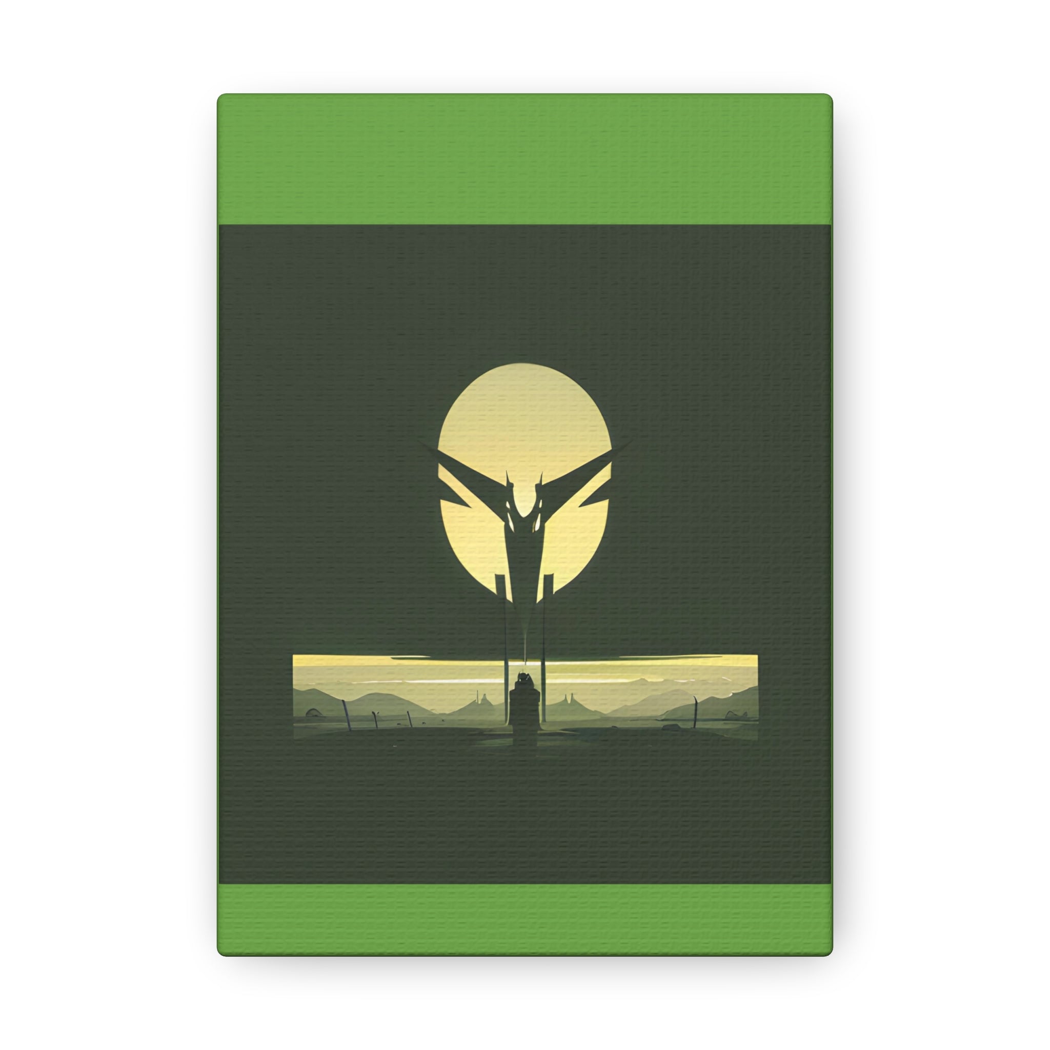 AI Vigilante themed Canvas Gallery Wraps