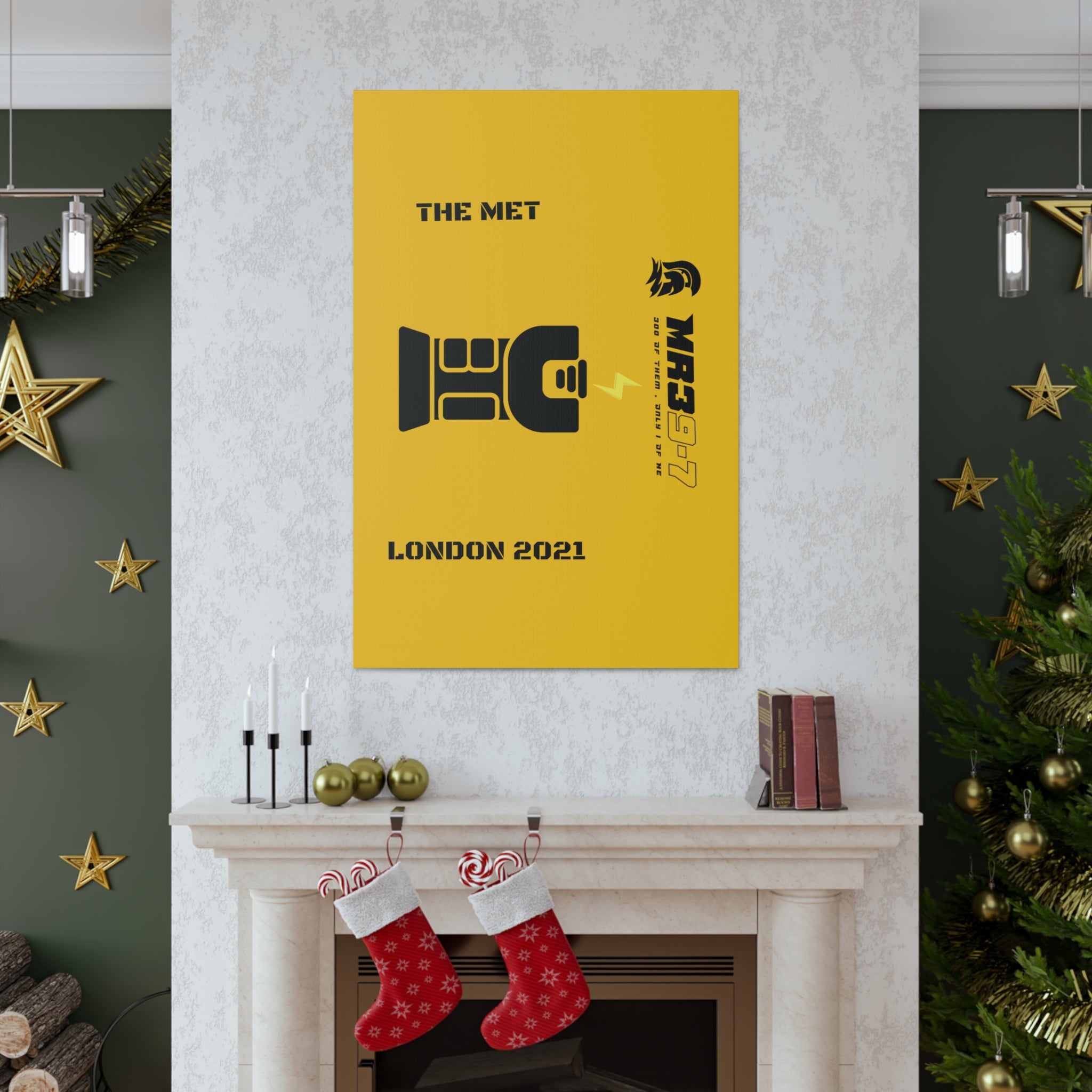 Canvas Gallery Wraps MR 39 Tasered by THe MET 2021