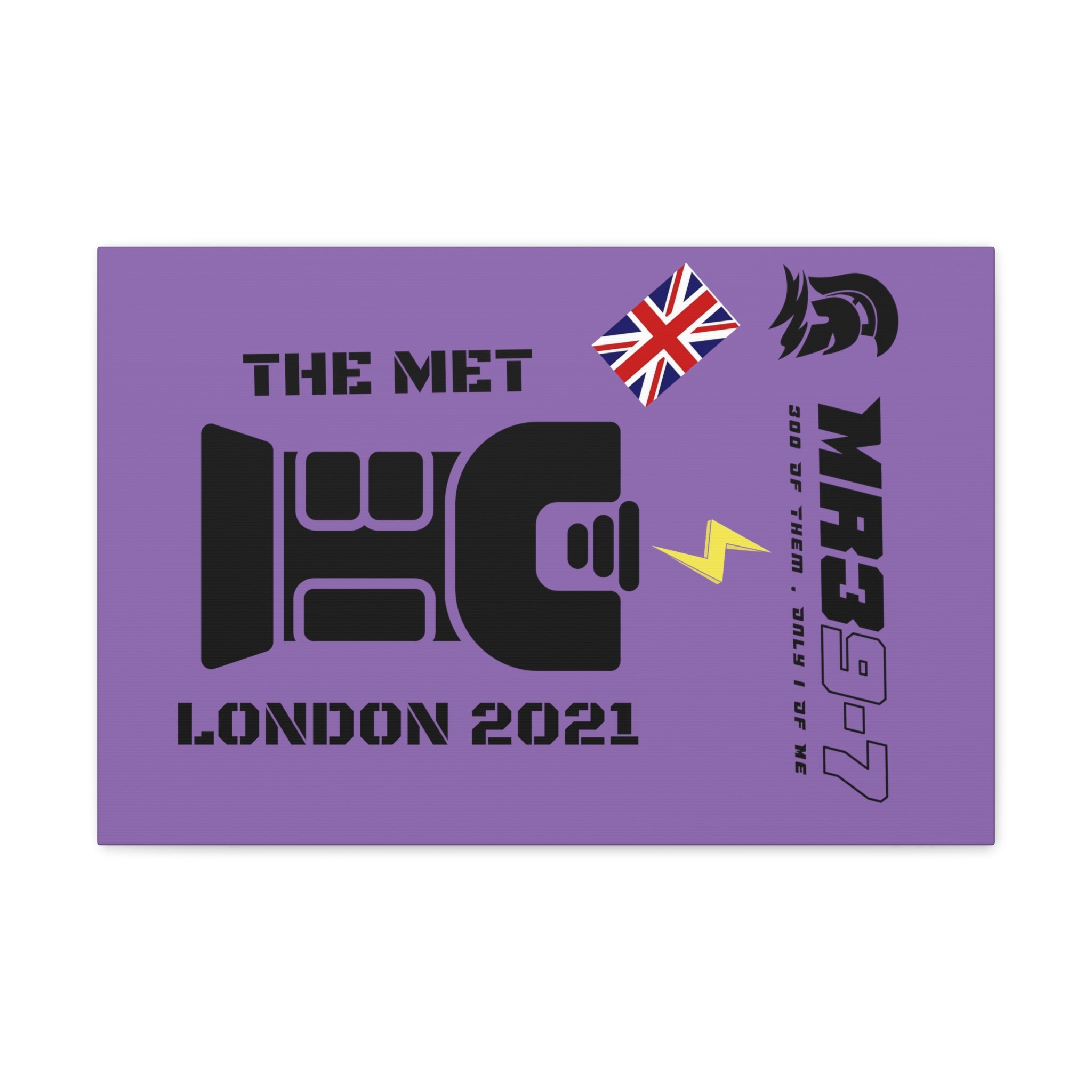 Copy of Canvas Gallery Wraps MR 39 Tasered by The MET 2021