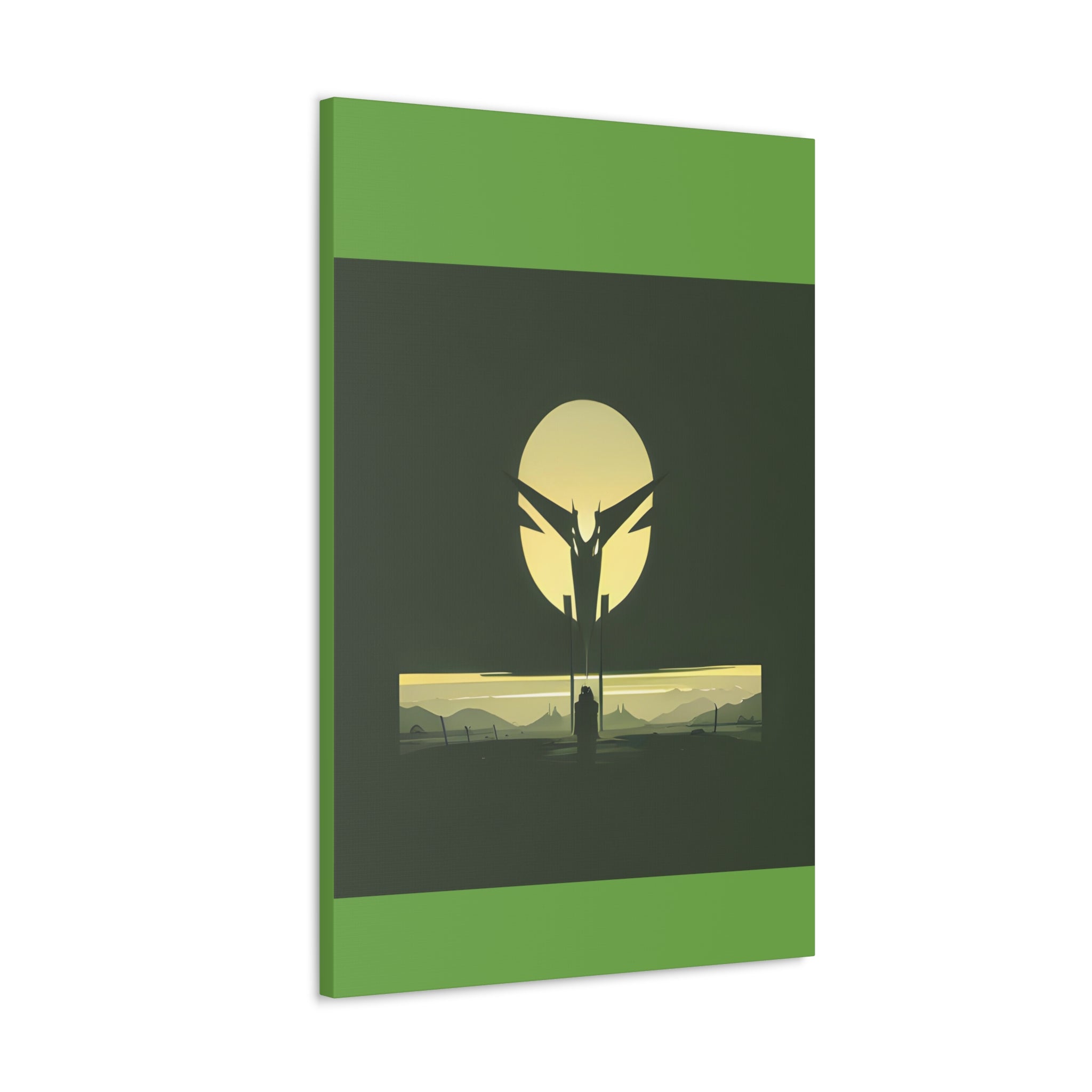 AI Vigilante themed Canvas Gallery Wraps