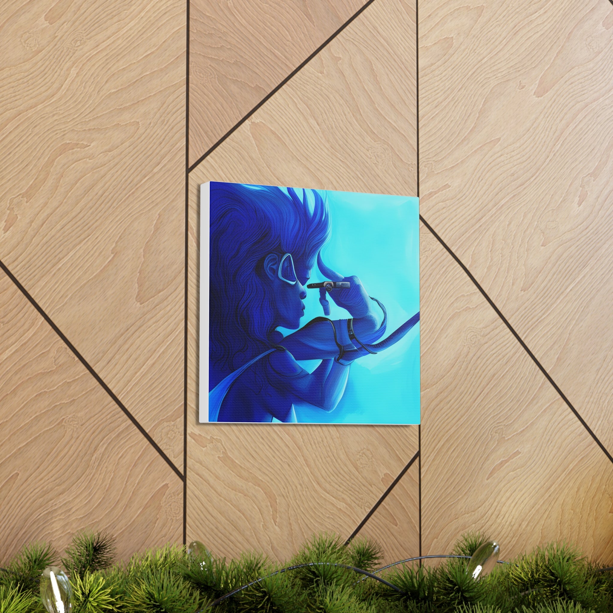 Canvas Gallery Wraps AI•Scuba Dive 1P Q&C generated