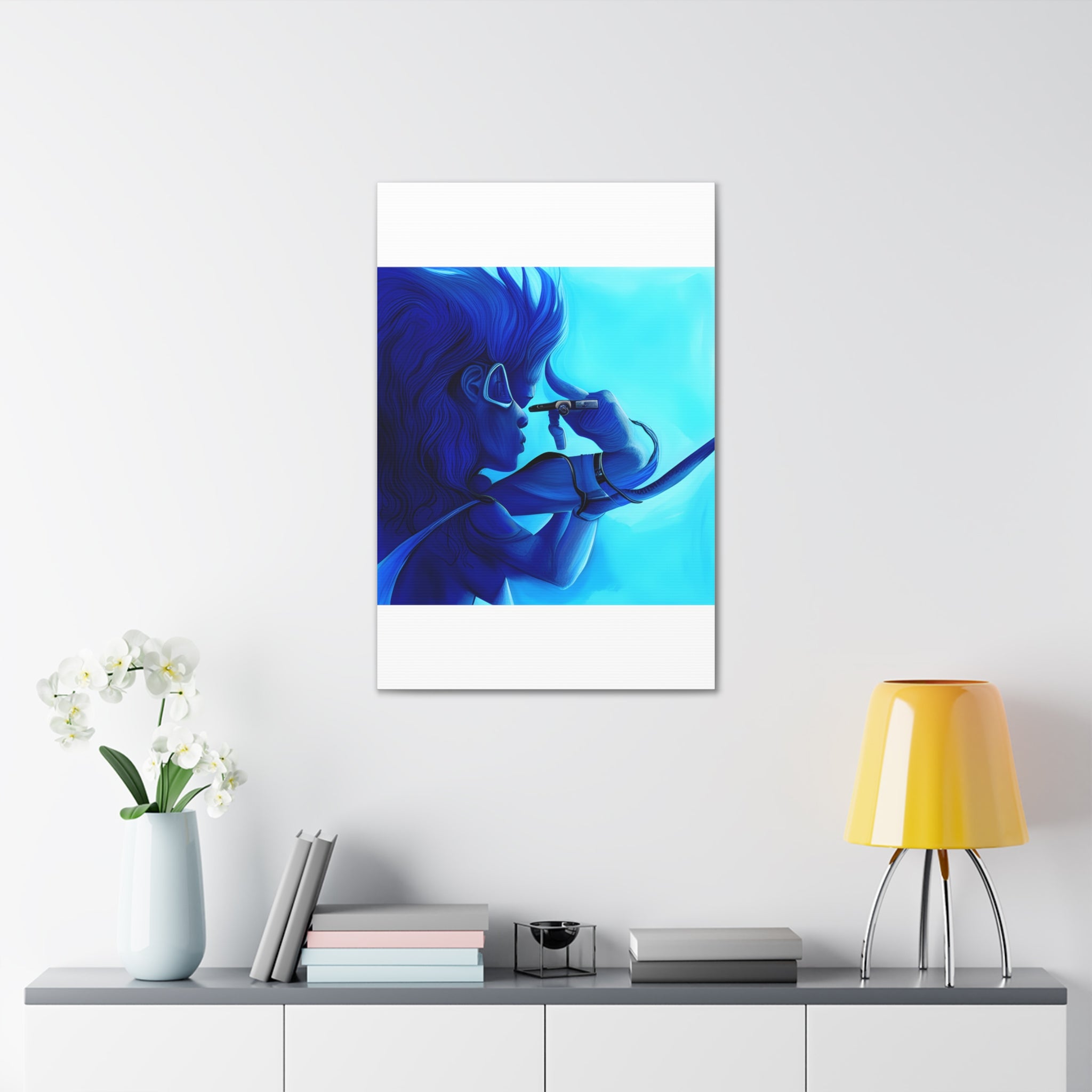 Canvas Gallery Wraps AI•Scuba Dive 1P QEII & Country generated