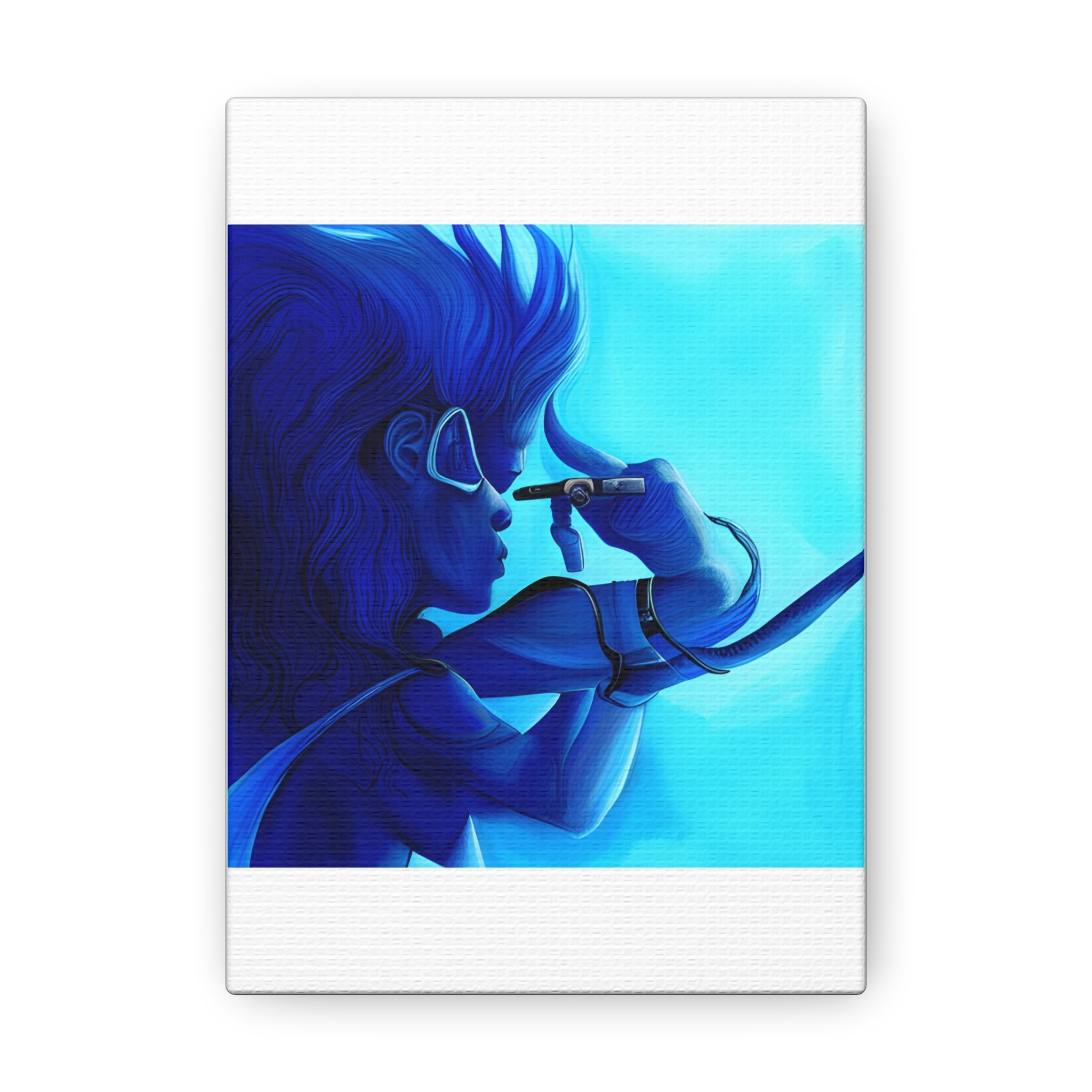 Canvas Gallery Wraps AI•Scuba Dive 1P QEII & Country generated