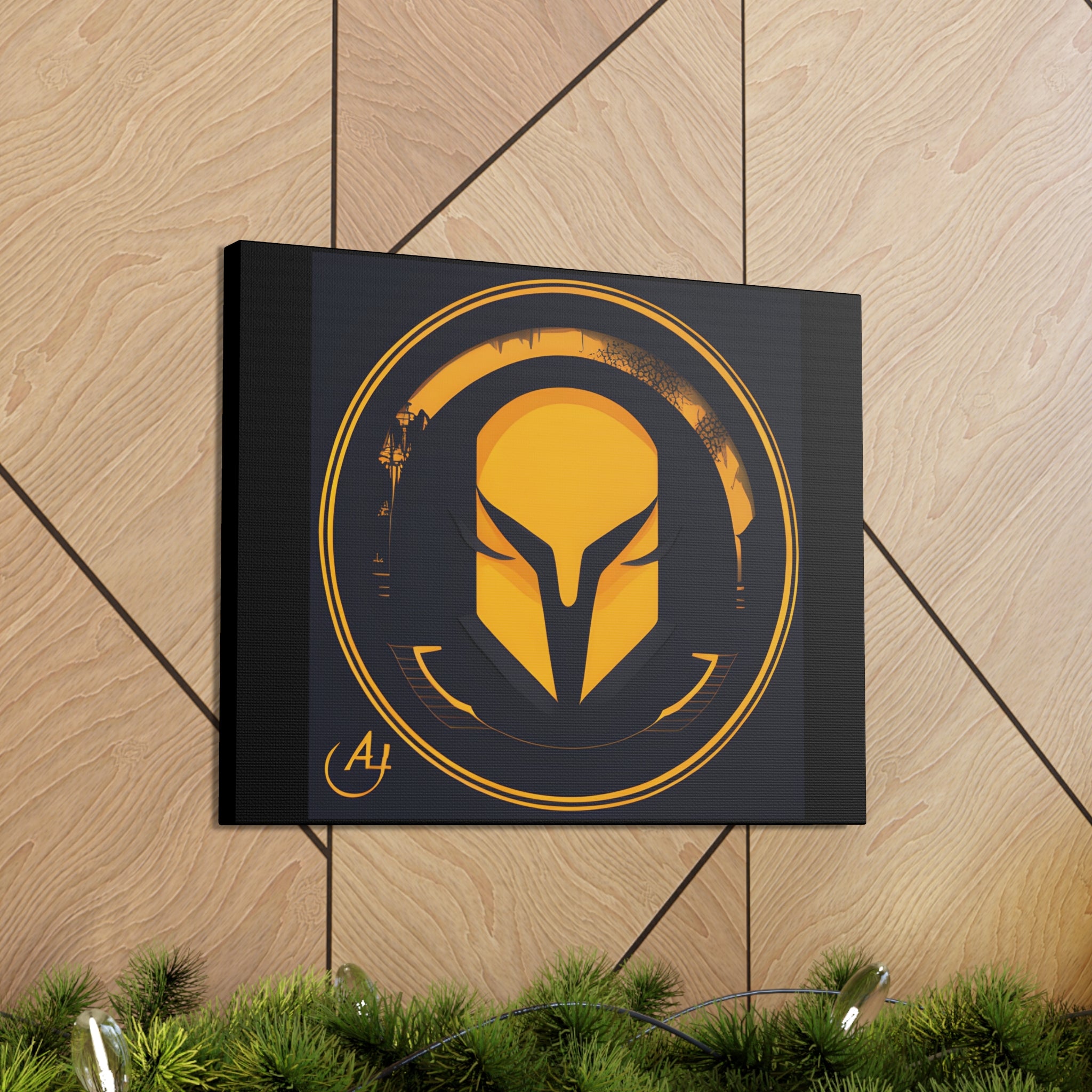 AI Vigilante themed Canvas Gallery Wraps