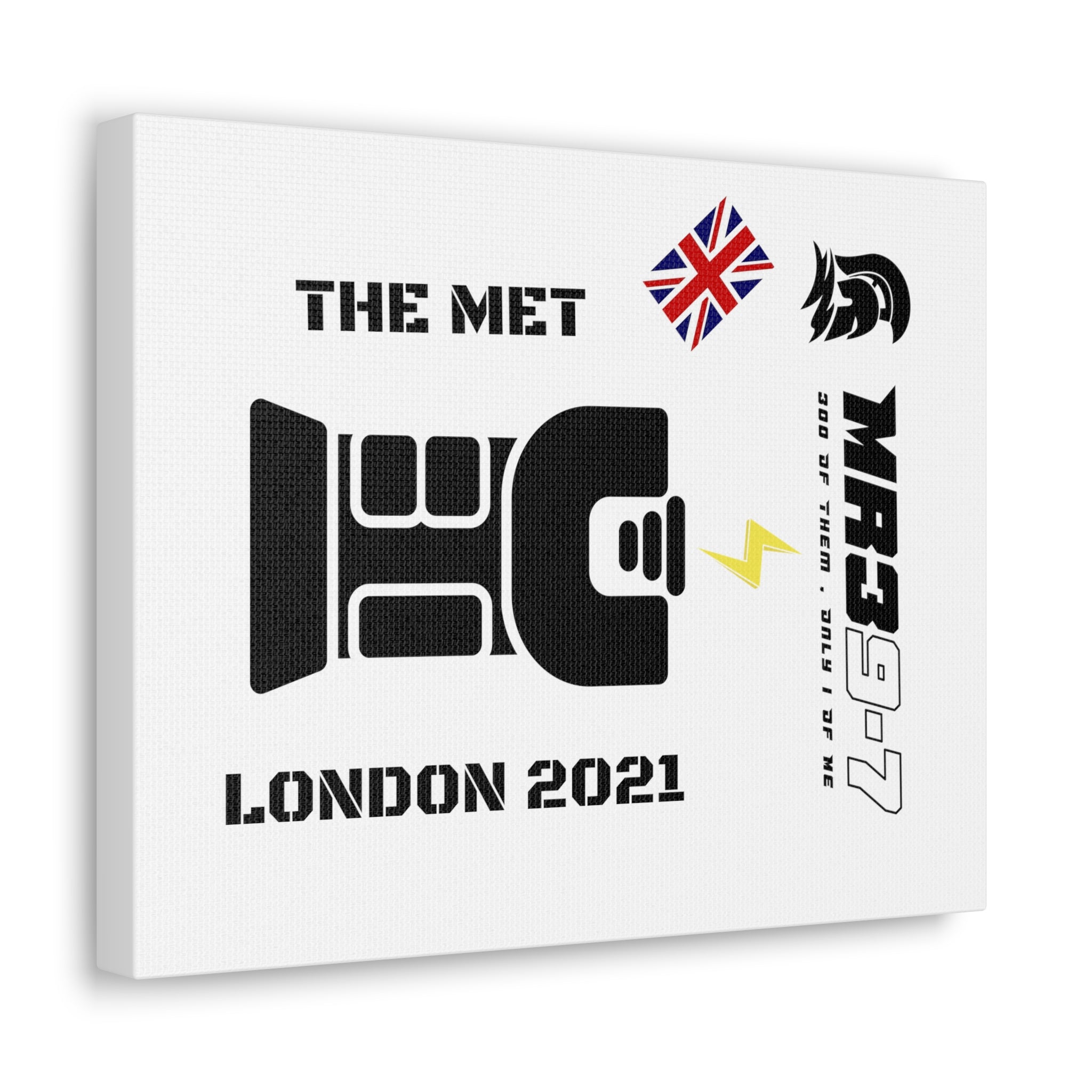 Copy of Canvas Gallery Wraps MR 39 Tasered by The MET 2021