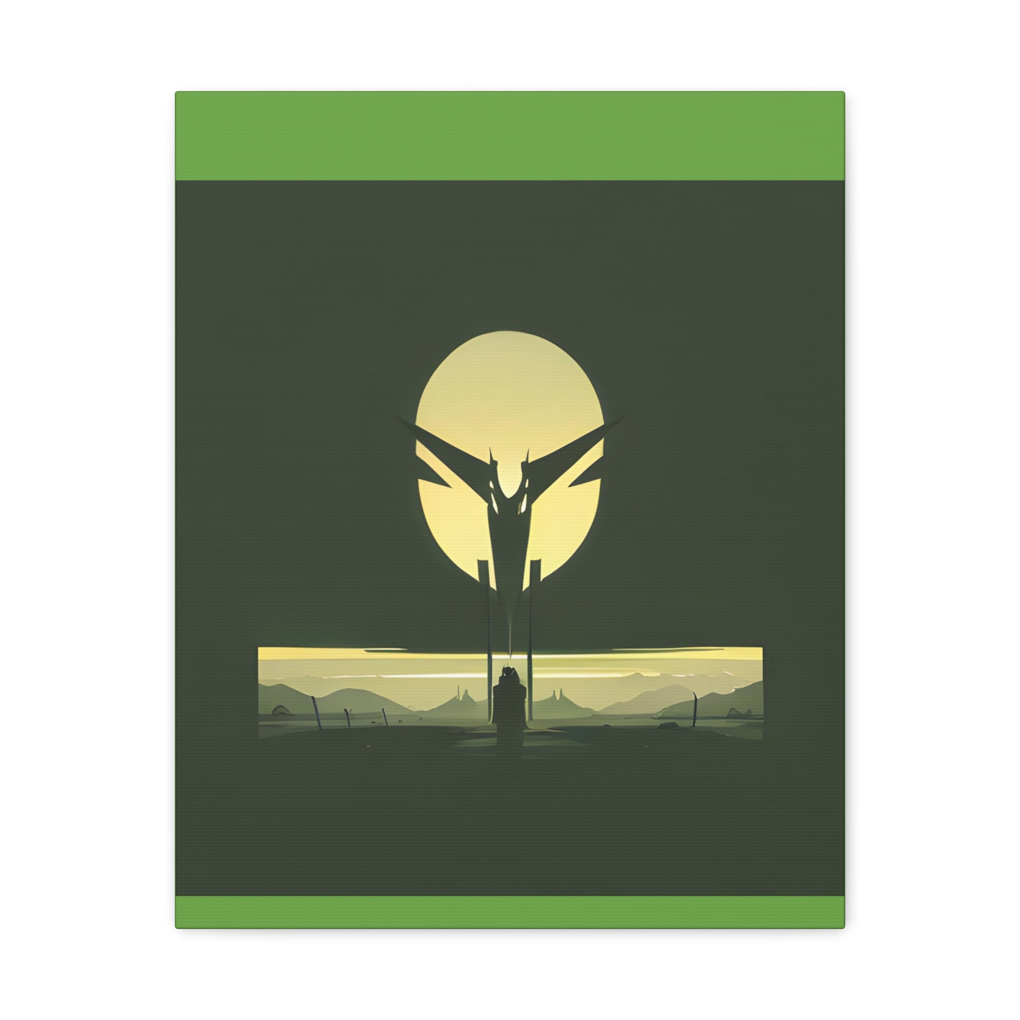 AI Vigilante themed Canvas Gallery Wraps