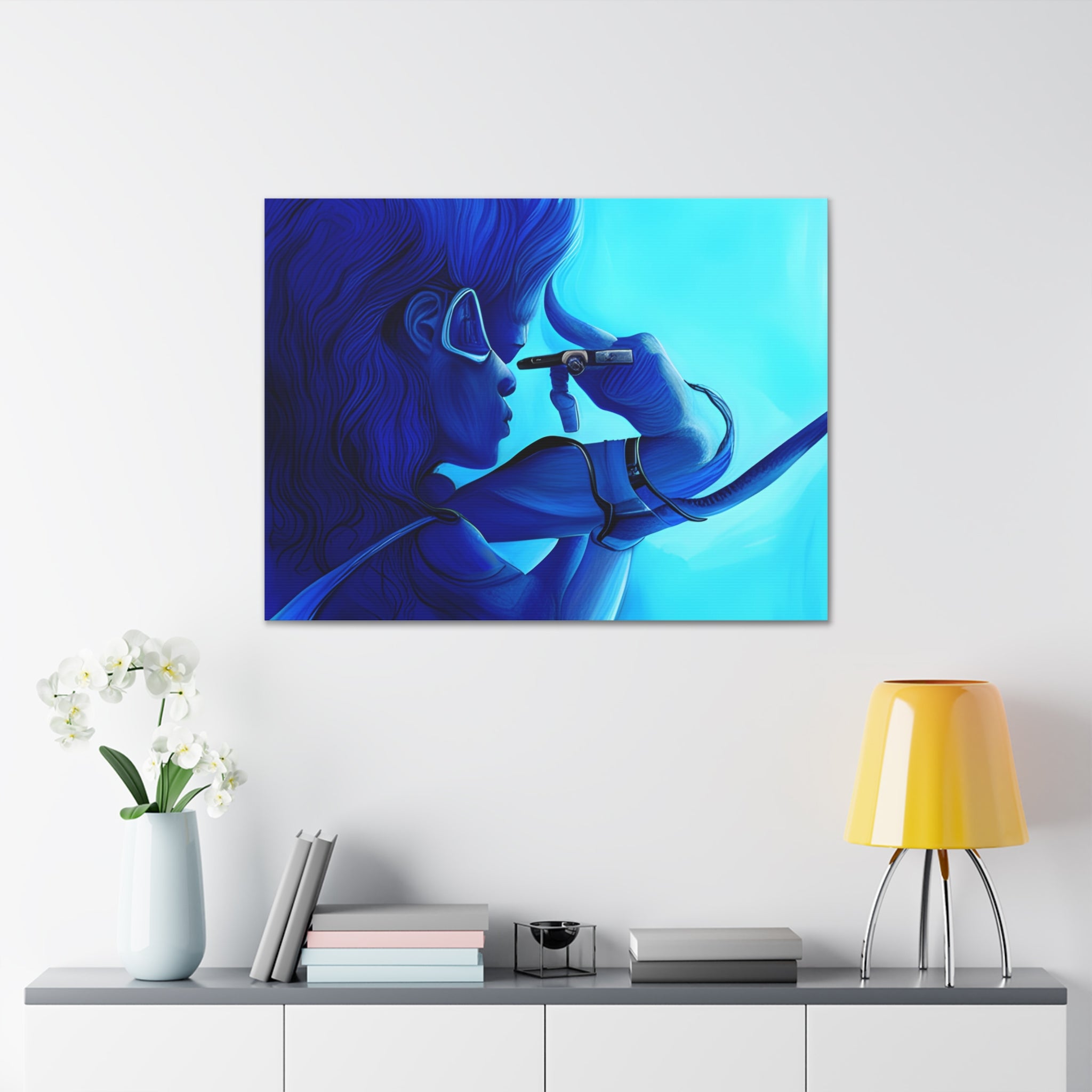 Canvas Gallery Wraps AI•Scuba Dive 1P QEII & Country generated