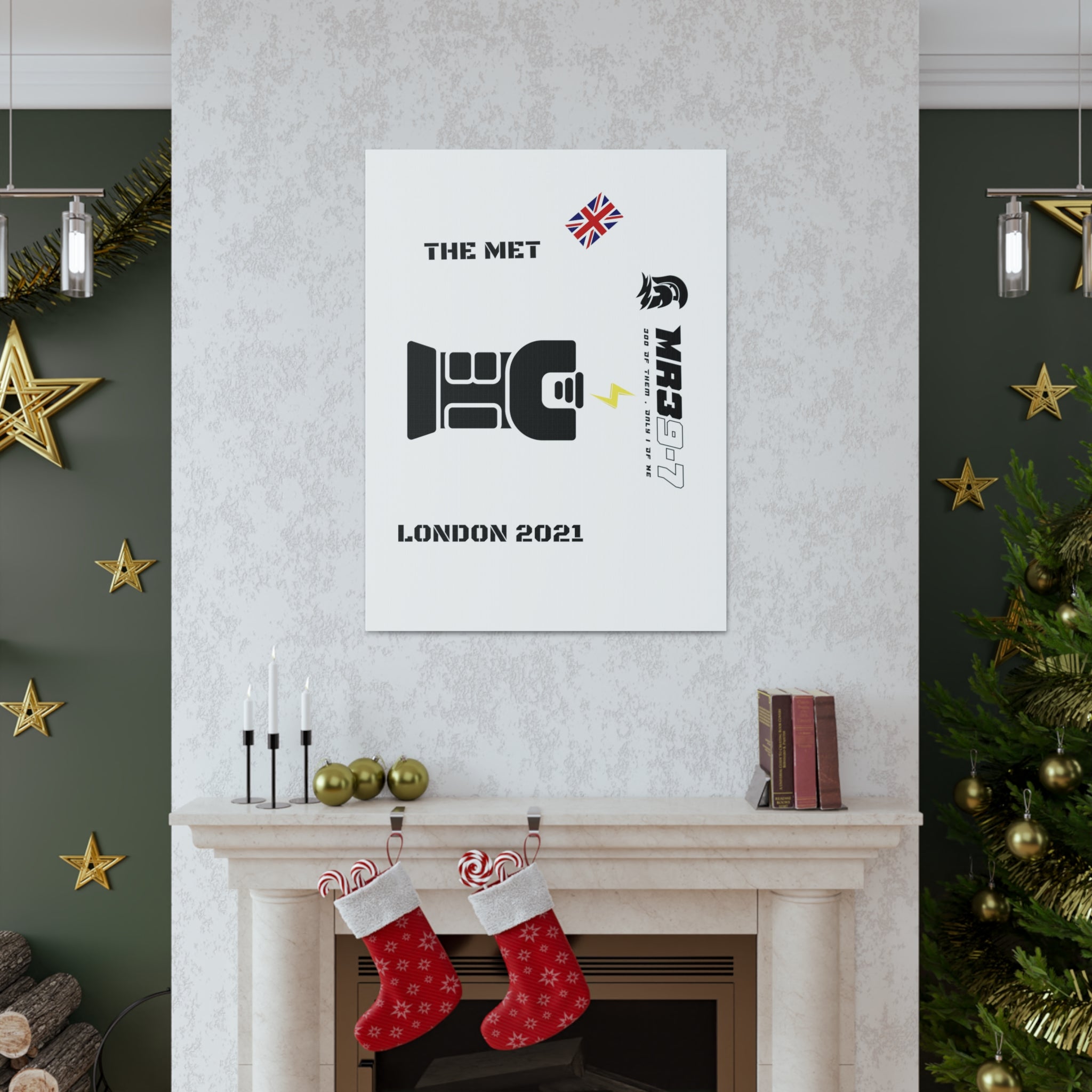 Copy of Canvas Gallery Wraps MR 39 Tasered by The MET 2021