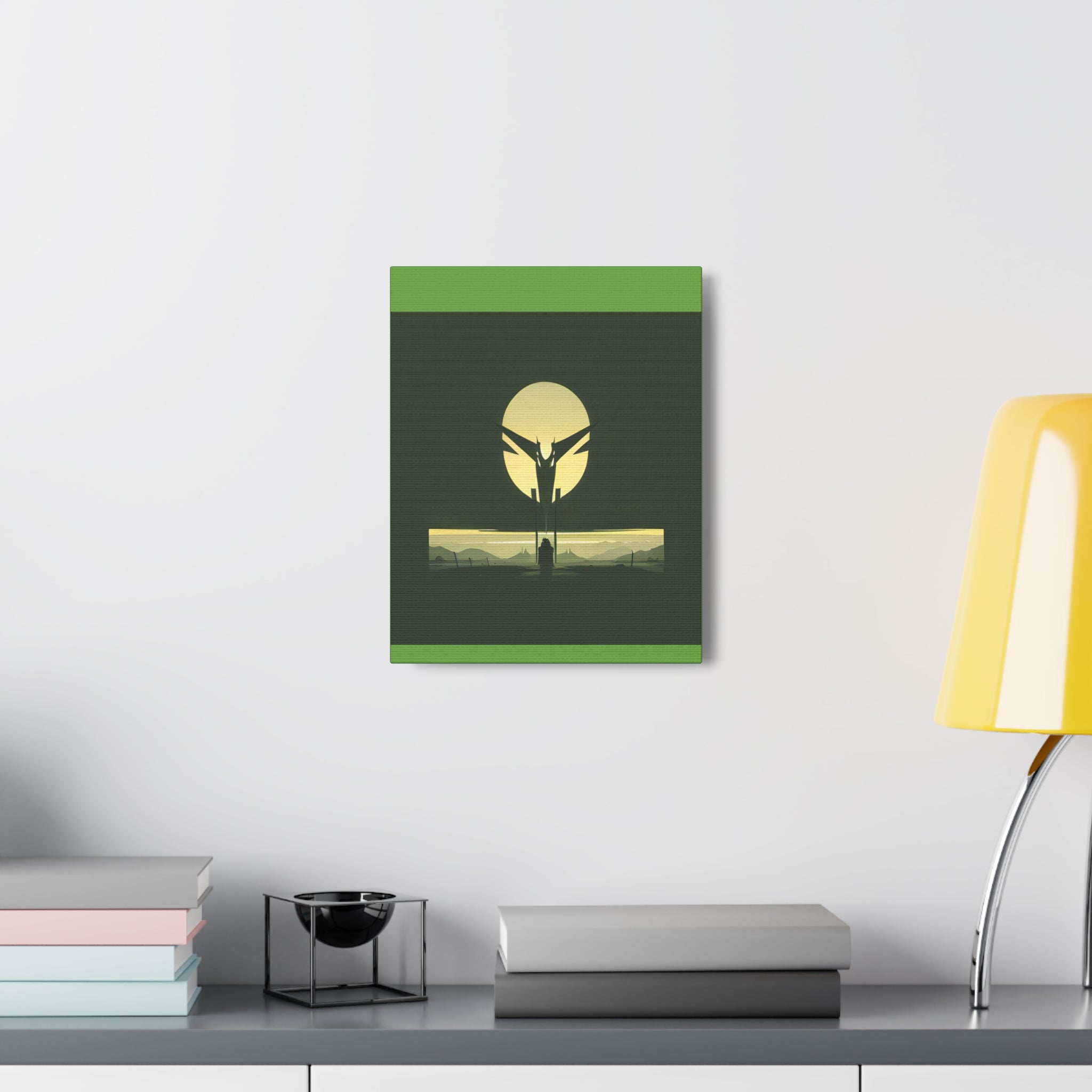 AI Vigilante themed Canvas Gallery Wraps