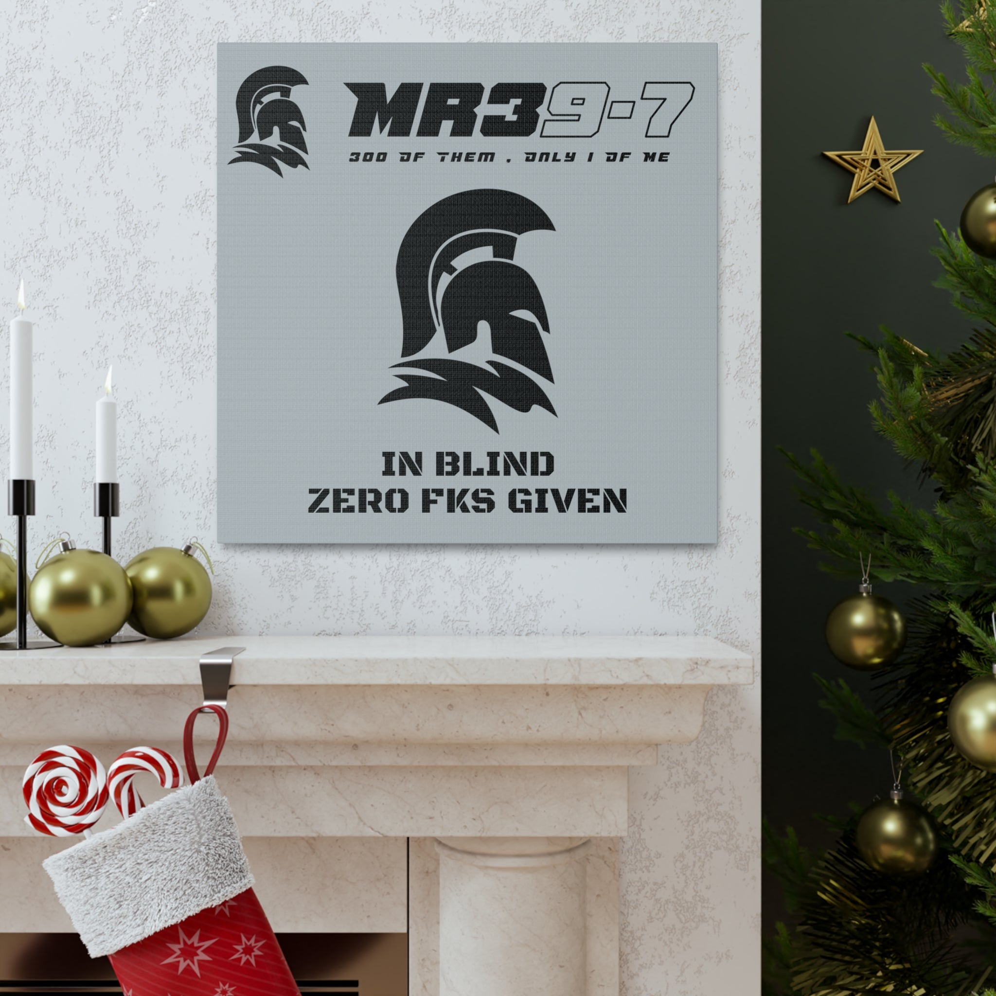 AWDW Vigilante themed Canvas Gallery Wraps