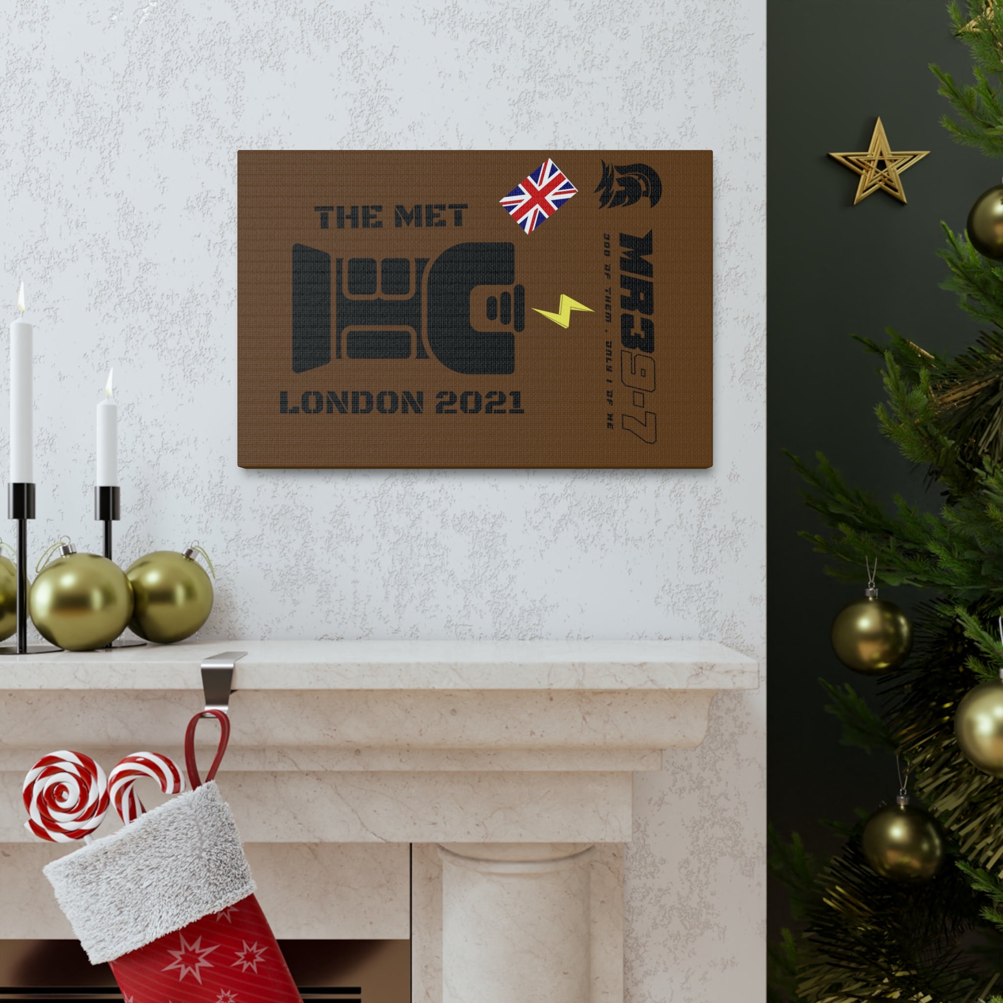 Canvas Gallery Wraps MR 39 Tasered by The MET 2021