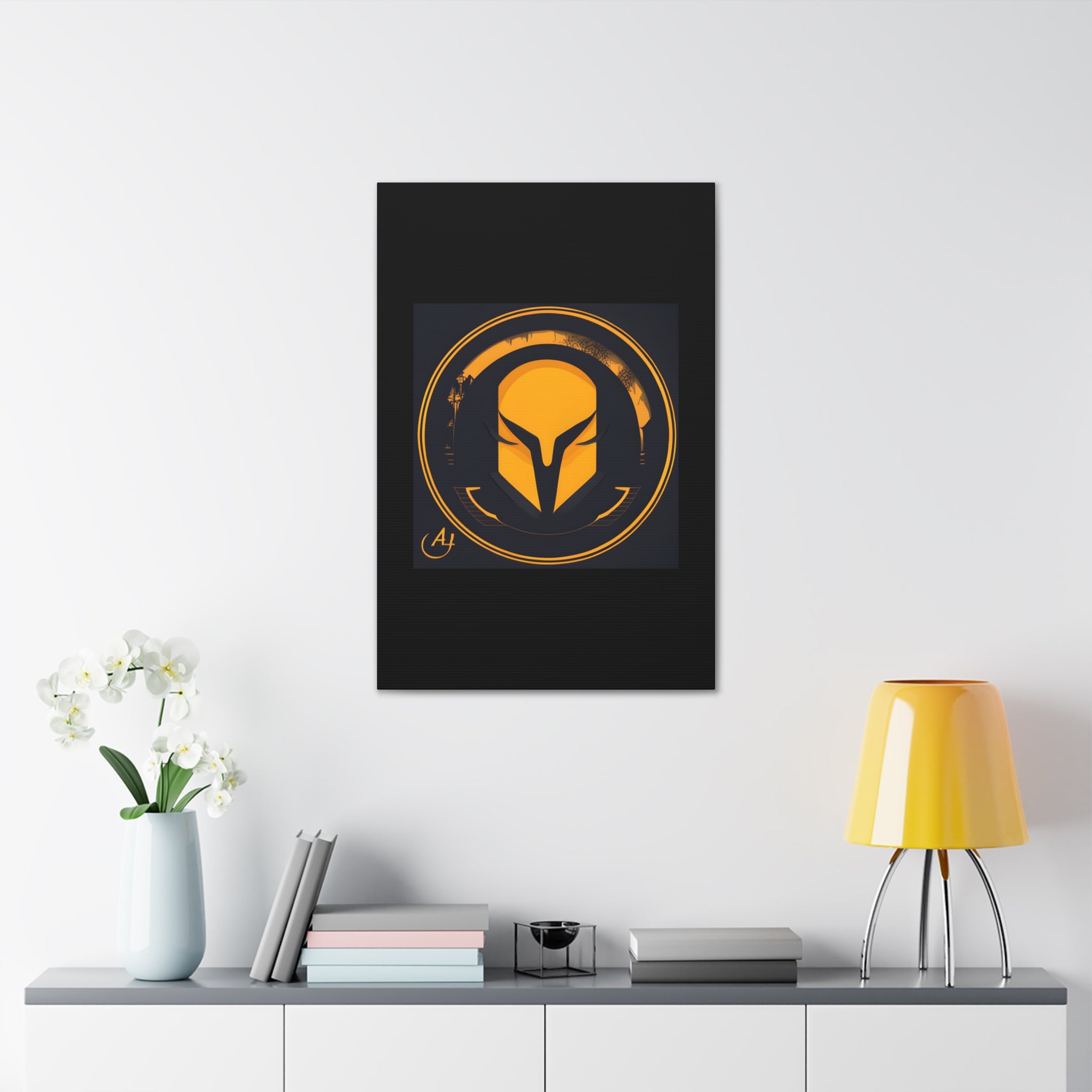 AI Vigilante themed Canvas Gallery Wraps