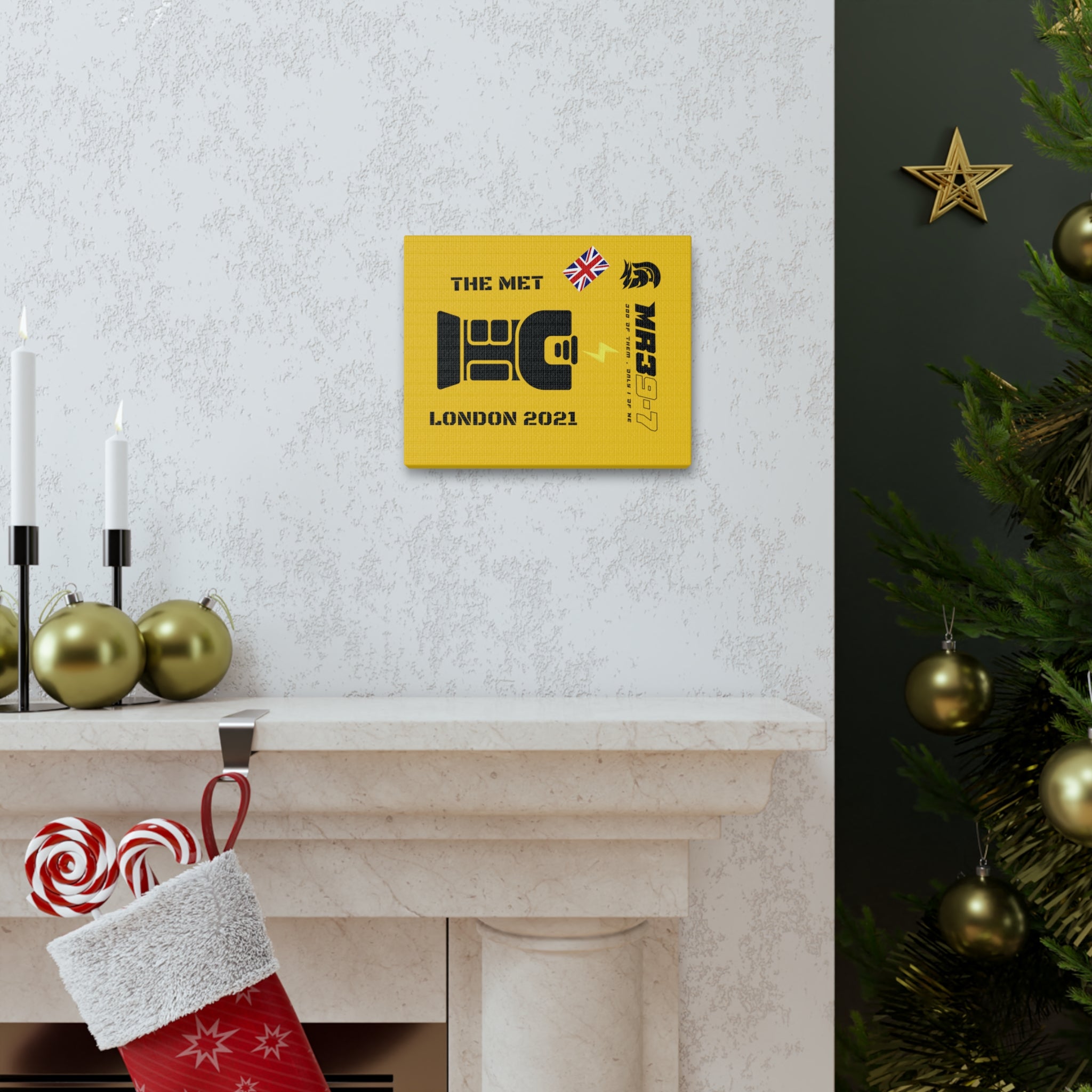 Canvas Gallery Wraps MR 39 Tasered by The MET 2021