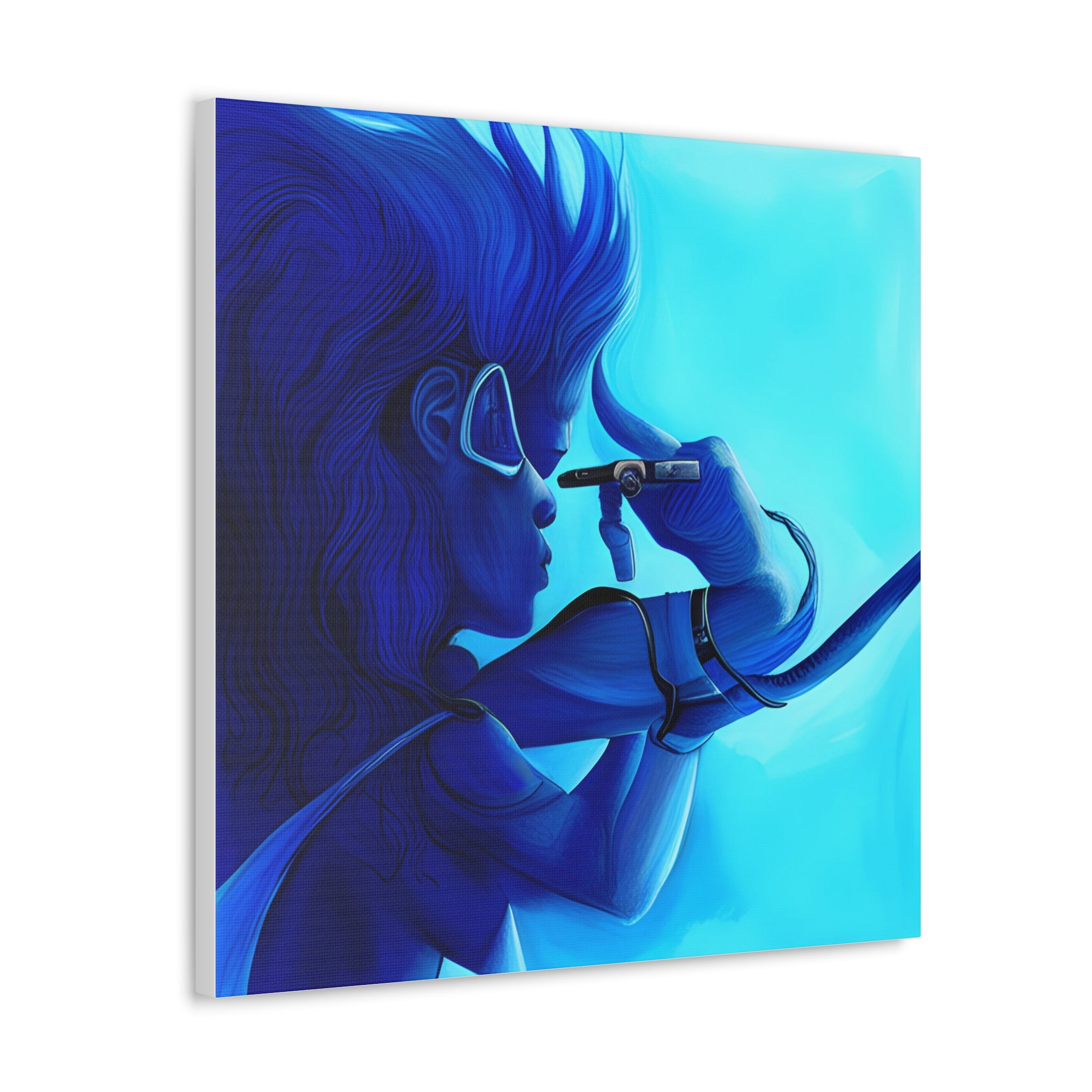 Canvas Gallery Wraps AI•Scuba Dive 1P QEII & Country generated