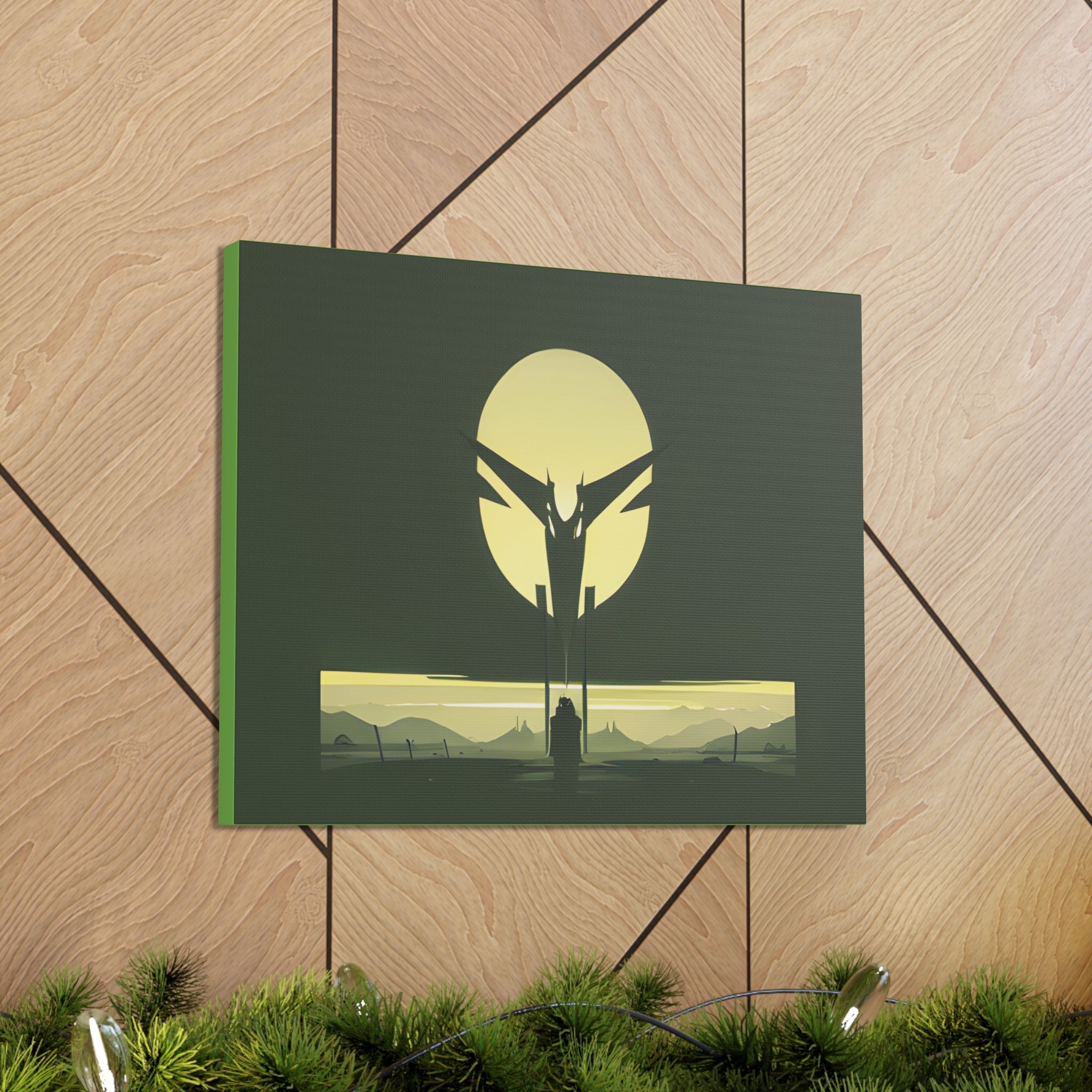 AI Vigilante themed Canvas Gallery Wraps