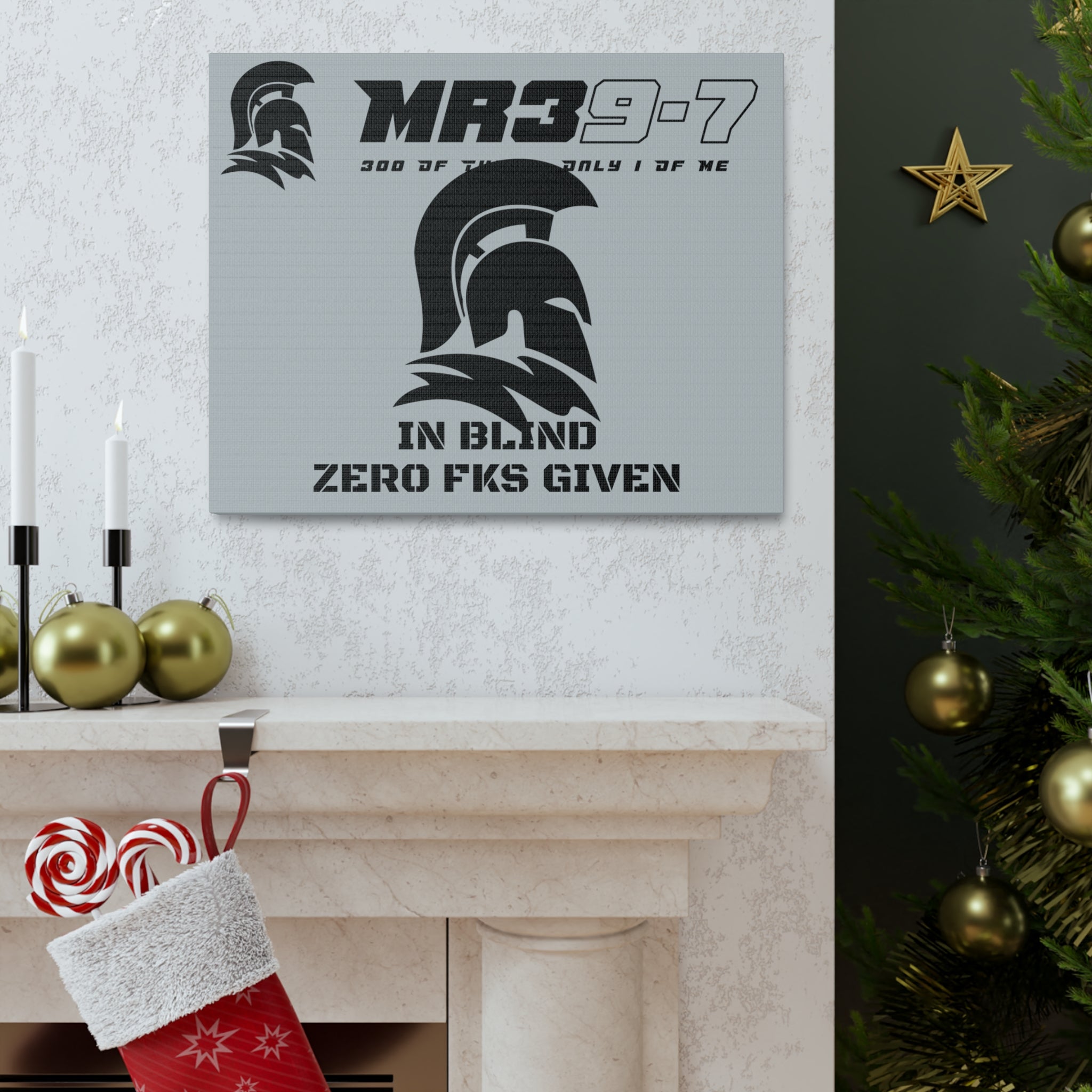 AWDW Vigilante themed Canvas Gallery Wraps