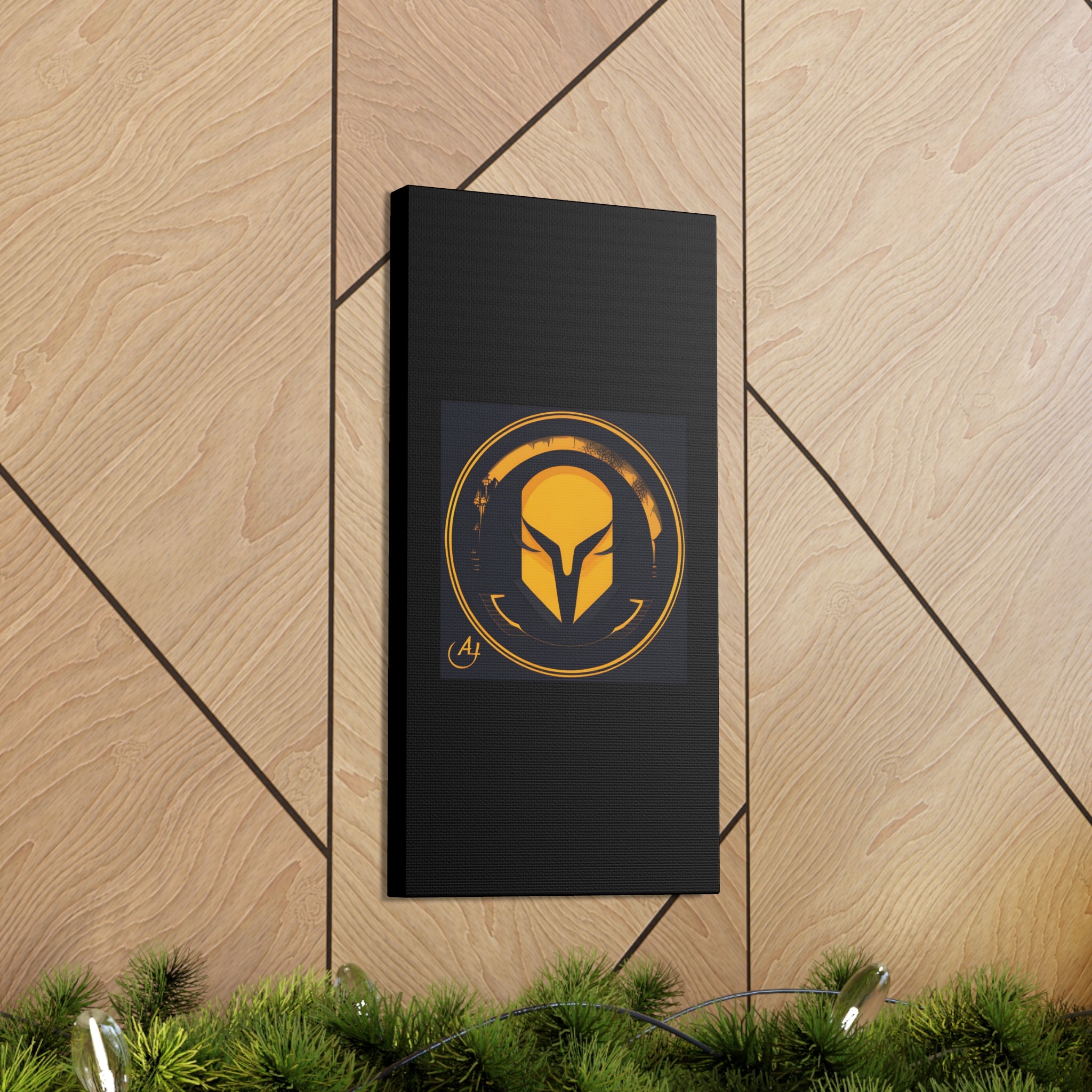AI Vigilante themed Canvas Gallery Wraps