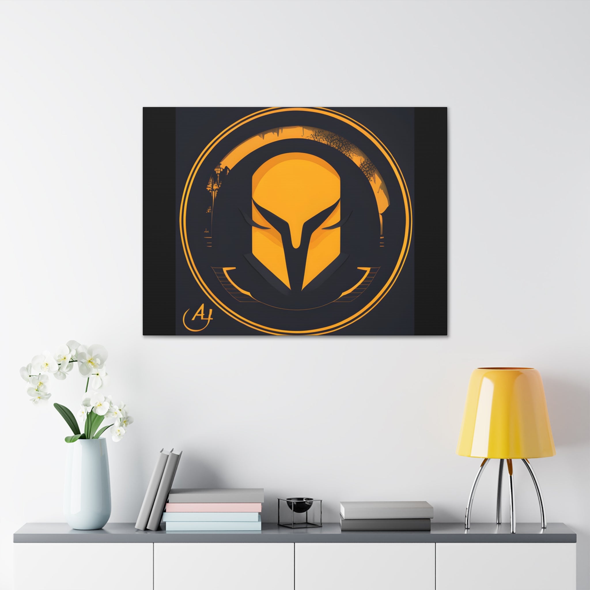 AI Vigilante themed Canvas Gallery Wraps