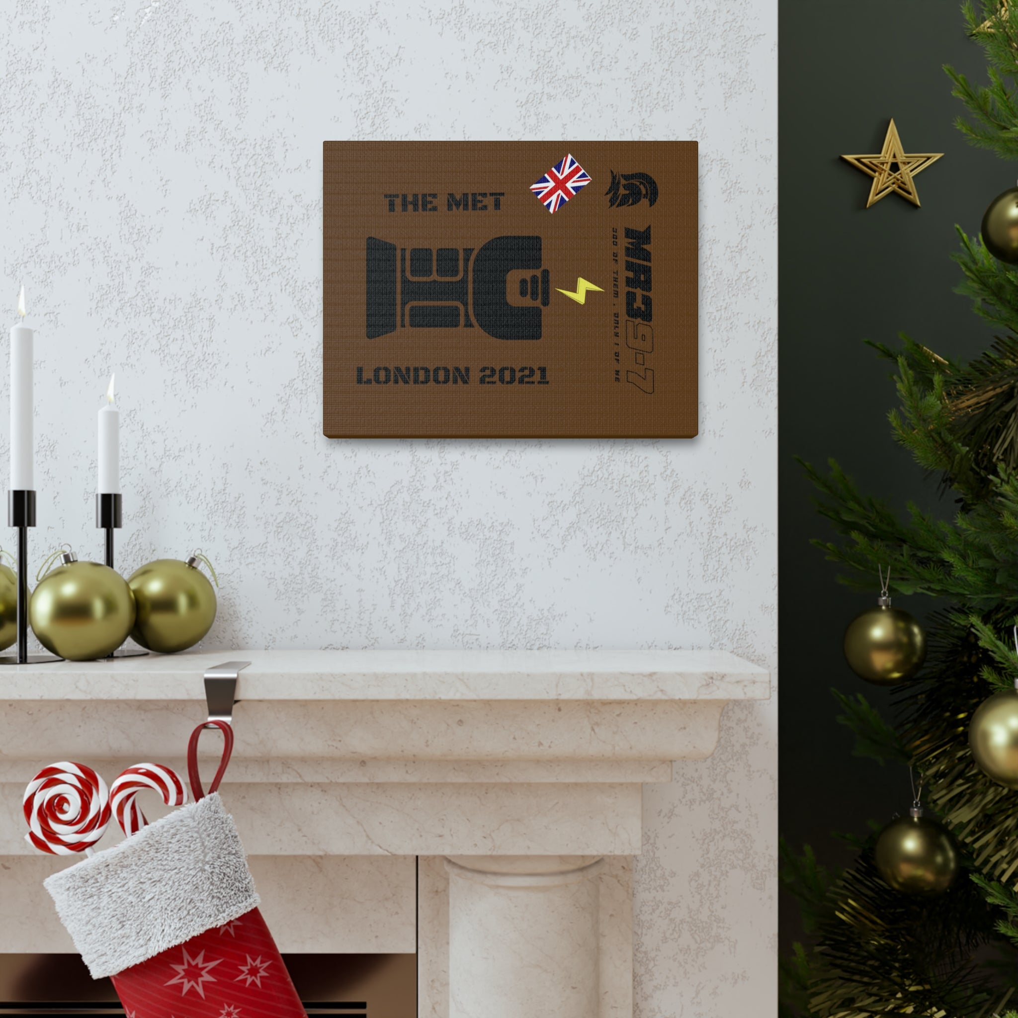 Canvas Gallery Wraps MR 39 Tasered by The MET 2021