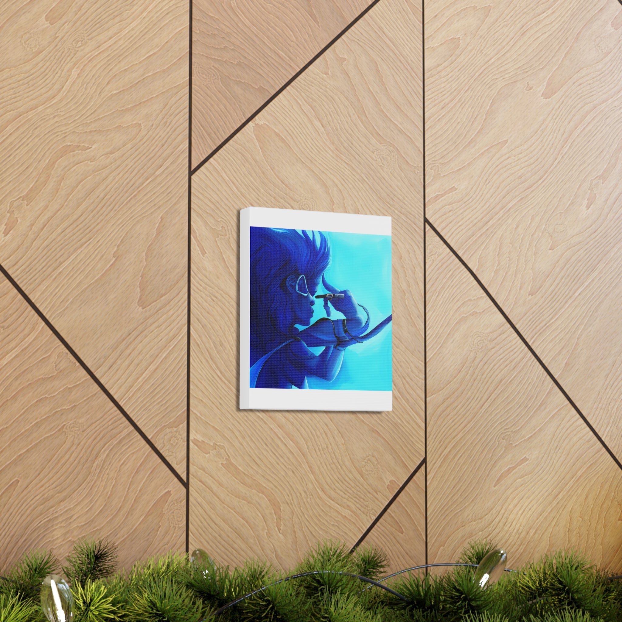 Canvas Gallery Wraps AI•Scuba Dive 1P QEII & Country generated