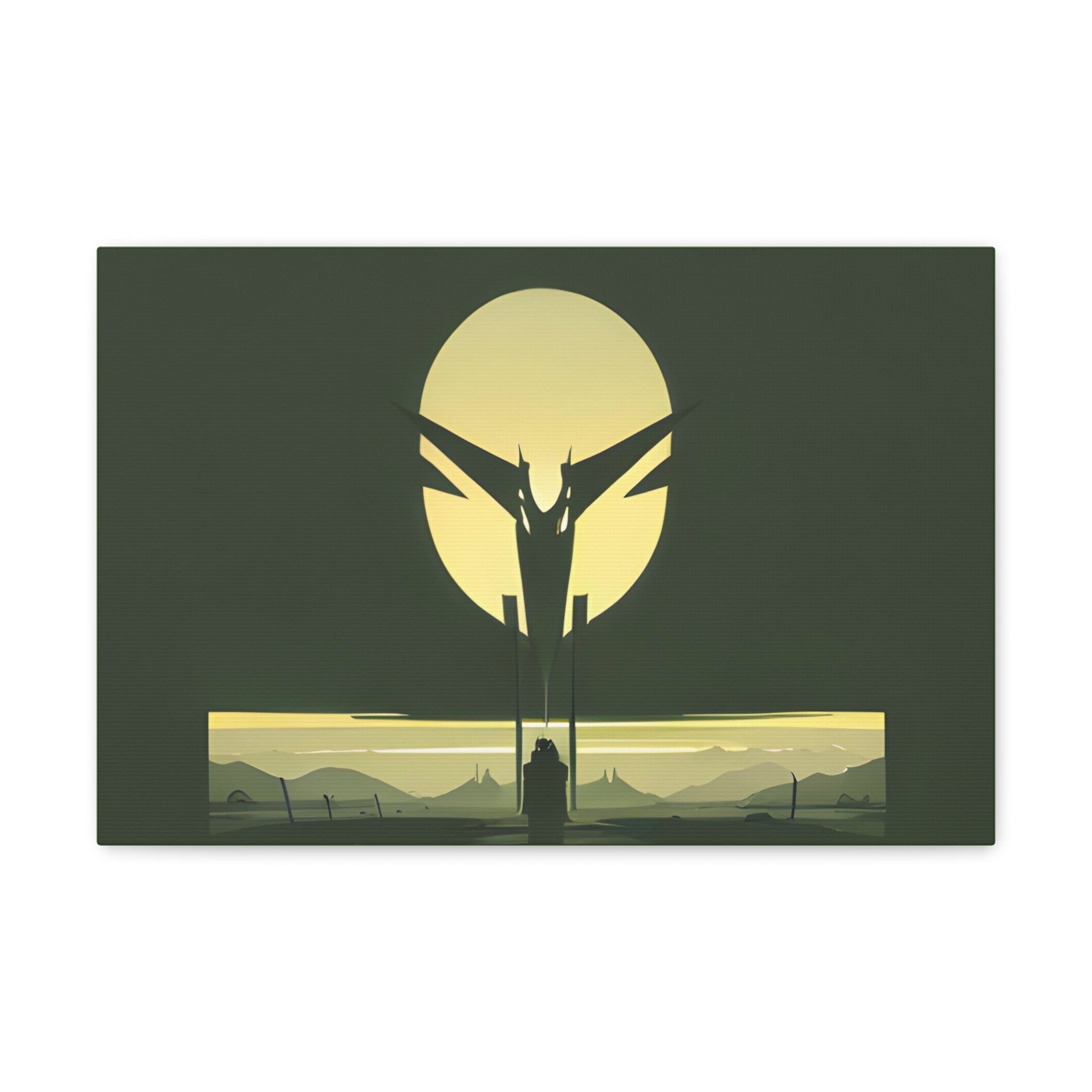 AI Vigilante themed Canvas Gallery Wraps