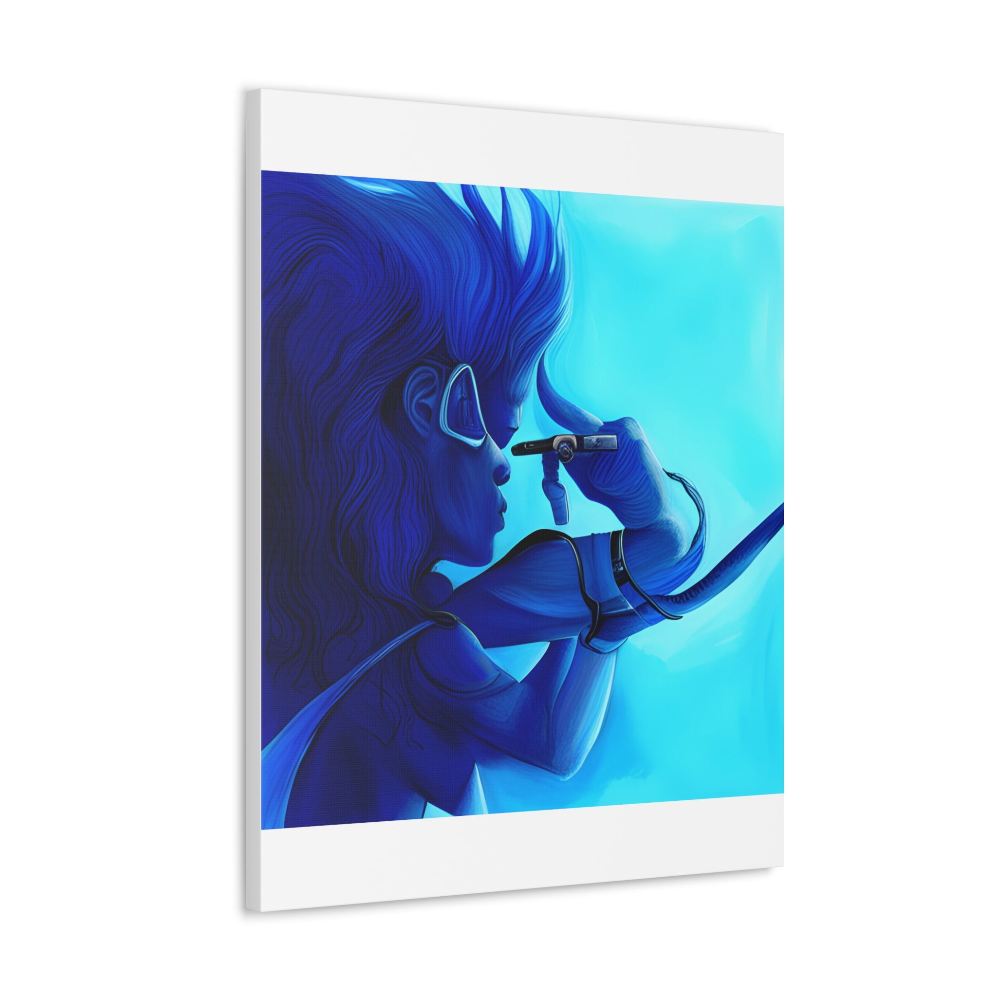 Canvas Gallery Wraps AI•Scuba Dive 1P QEII & Country generated