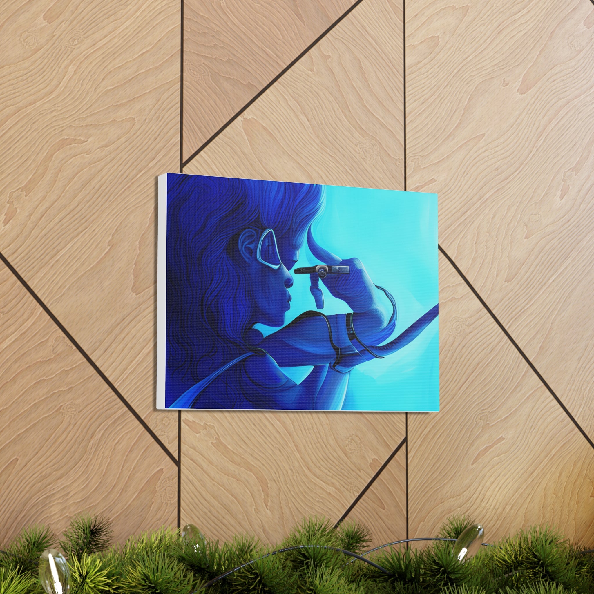 Canvas Gallery Wraps AI•Scuba Dive 1P Q&C generated