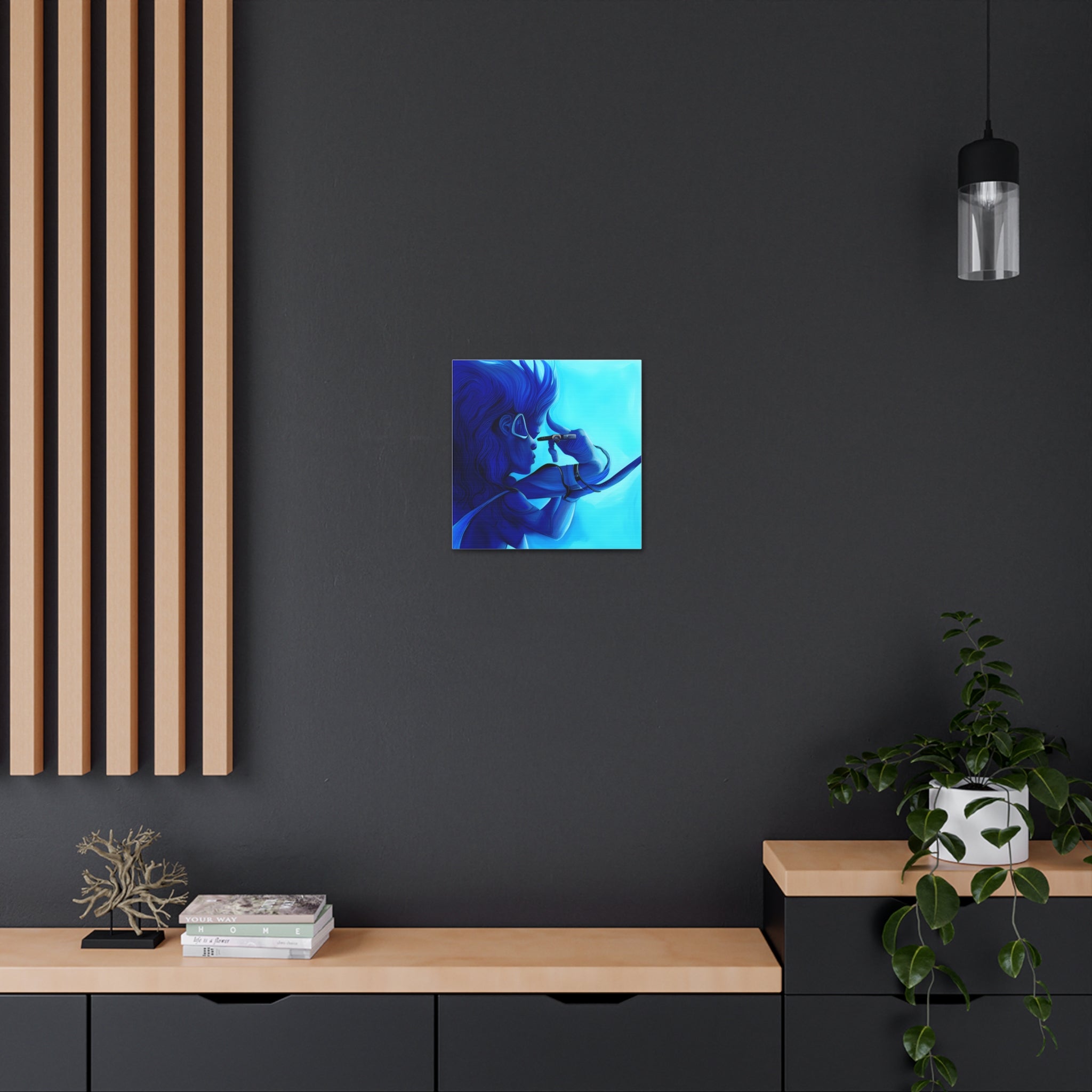 Canvas Gallery Wraps AI•Scuba Dive 1P QEII & Country generated