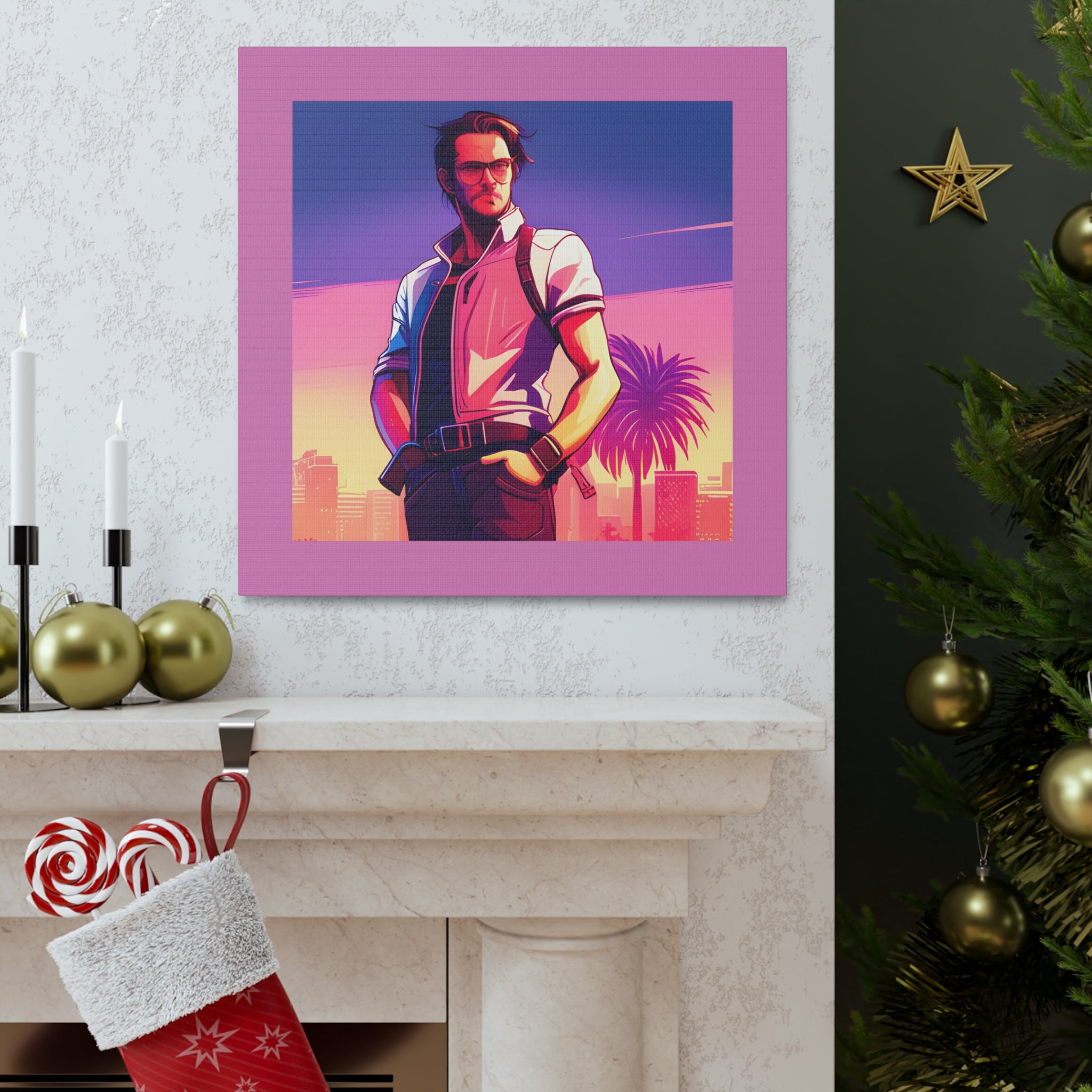 Canvas Gallery Wraps. AI•Vice.Vigilante.Mr39